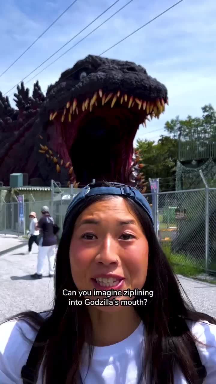 Shin Godzilla Zipline
