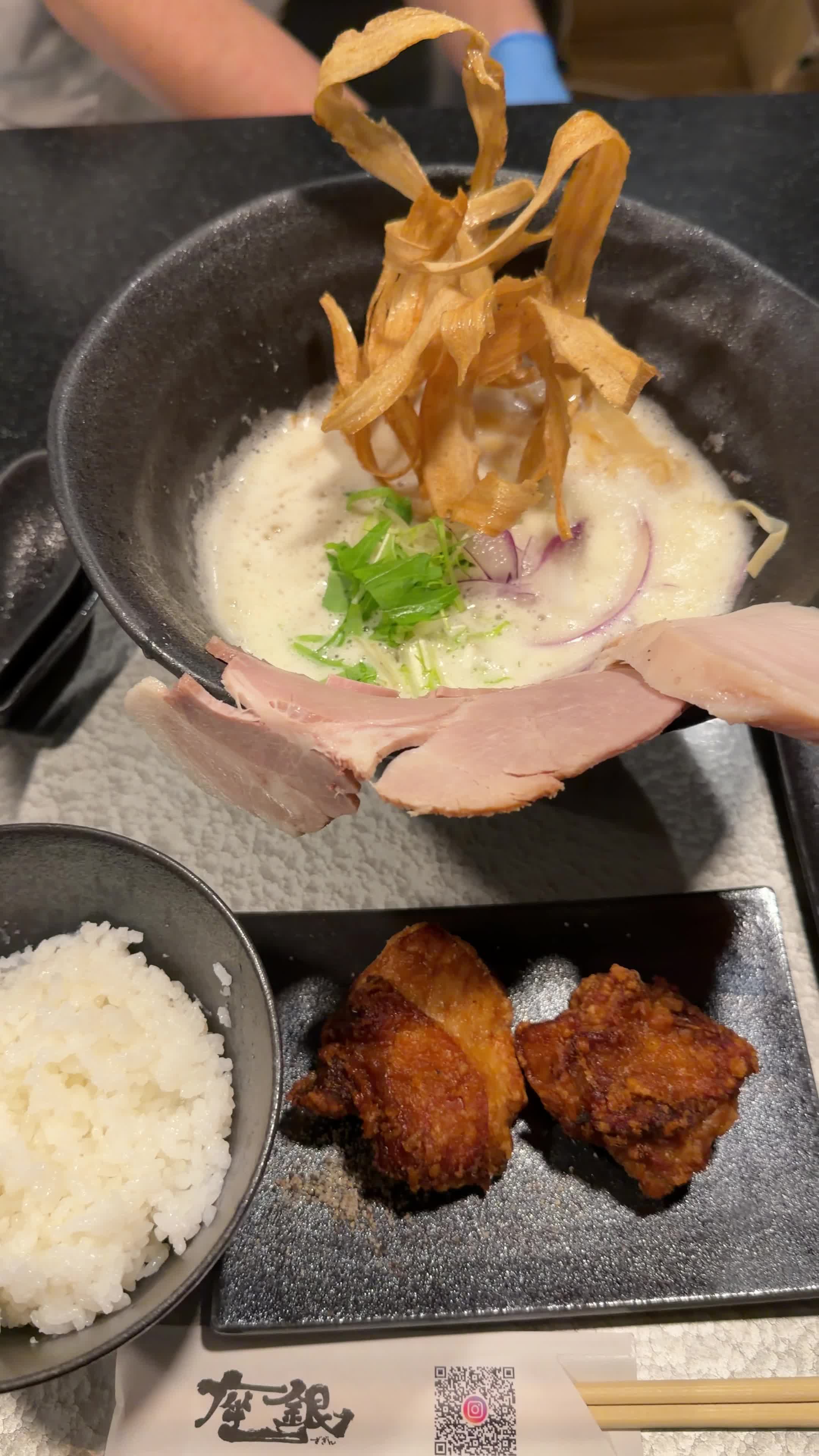 Torisoba Zagin Kagurazaka Tokyo Honten