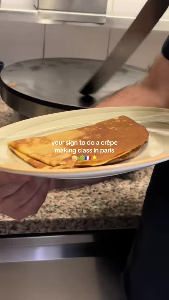Crepe making class 
