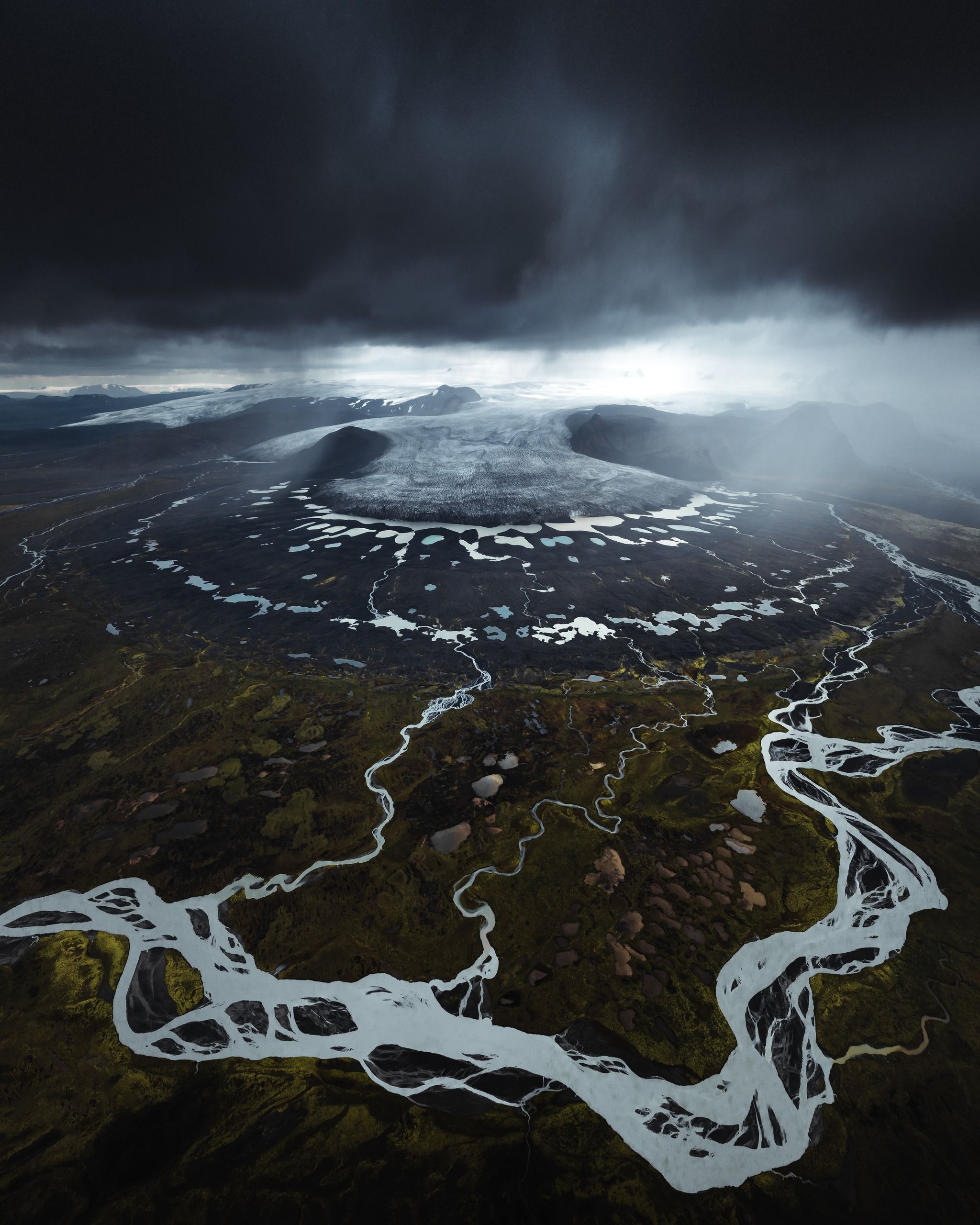 Múlajökull Glacier