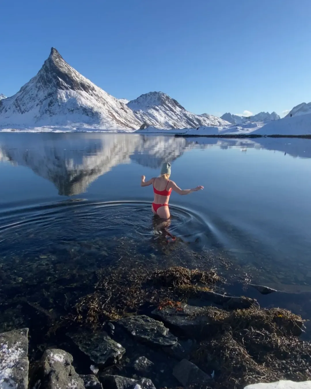 Fredvang Ice Bath Spot!
