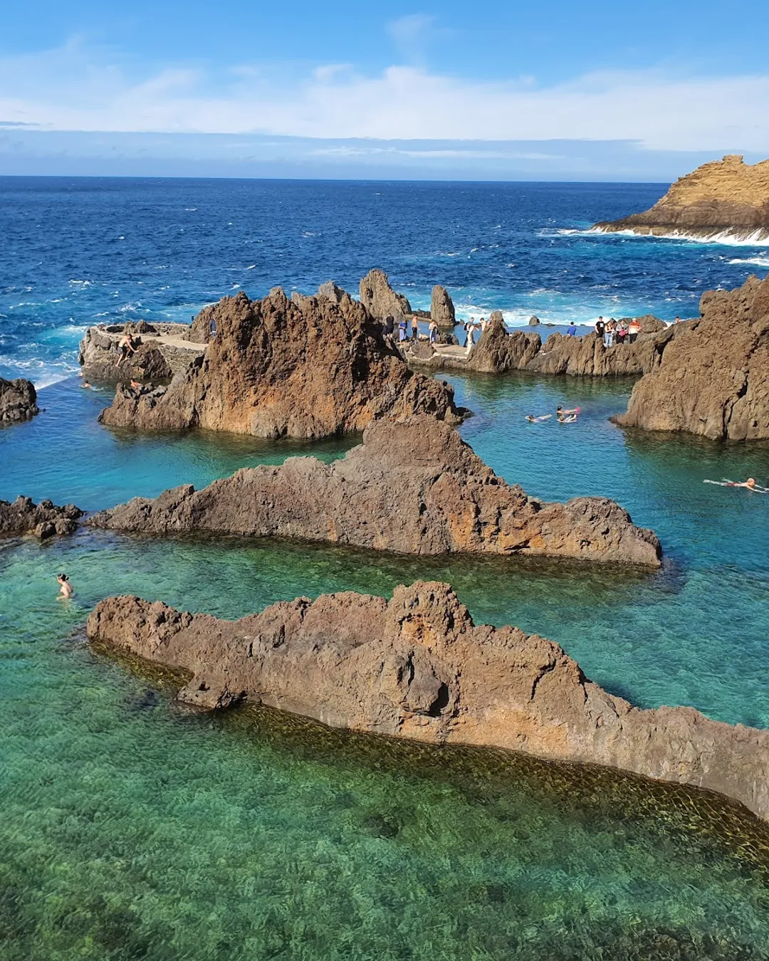 Natural swimming pools - free, Piscinas Naturais do Aquário