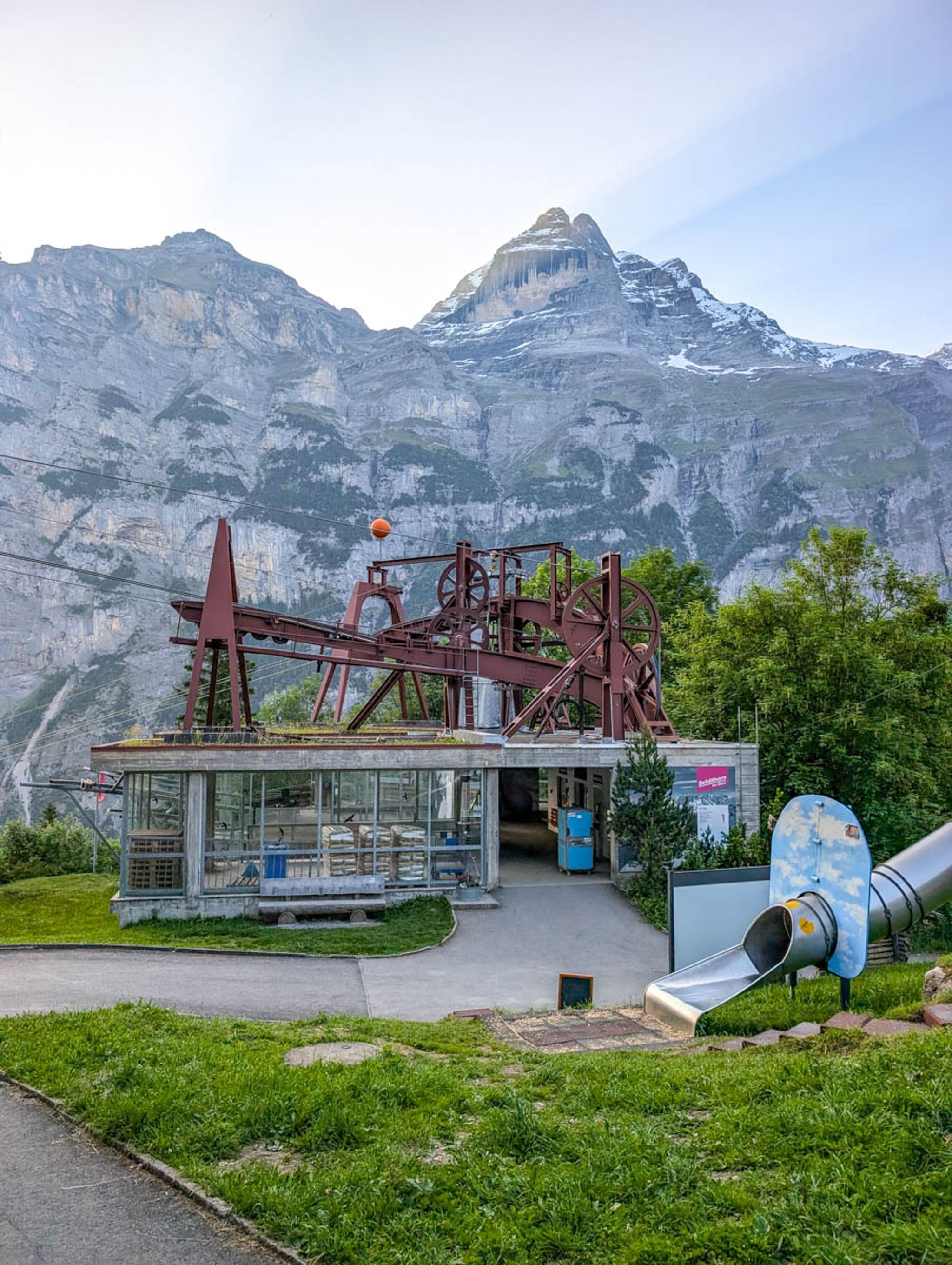 🚠 Cable Car: Gimmelwald ⮀ Mürren - Summer, Switzerland - Rexby