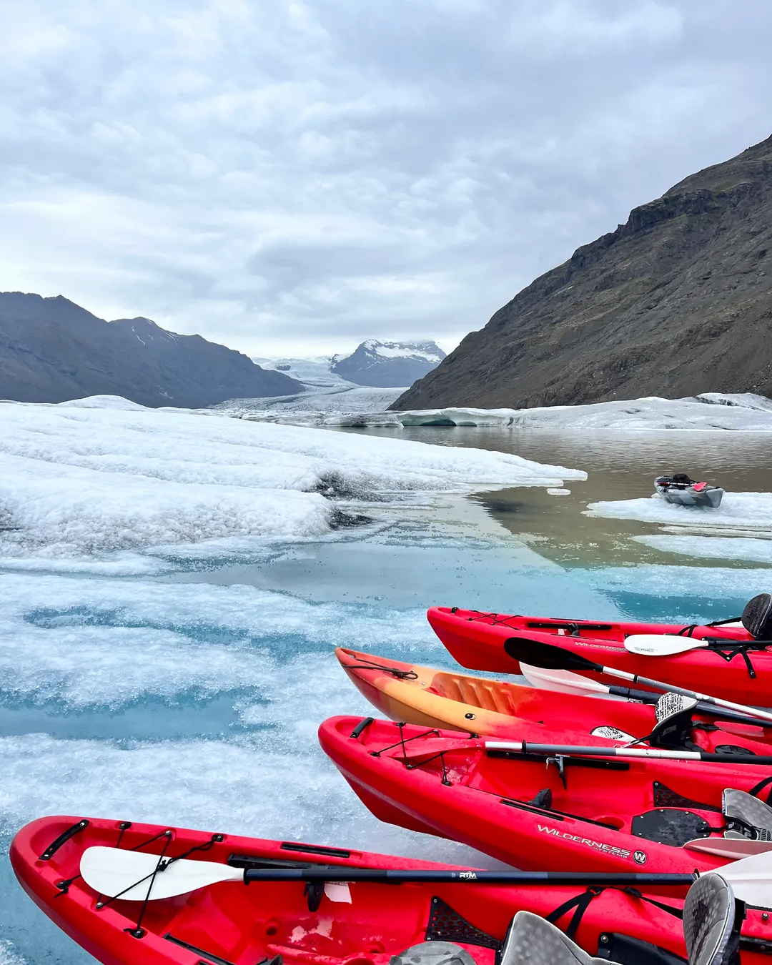 Iceguide | Glacier Kayak Adventure at Heinabergslón