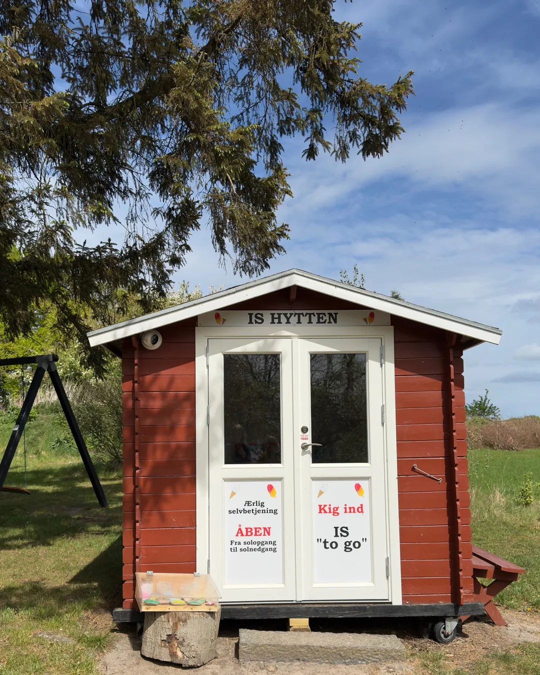 Ishytten ved Stinesminde 