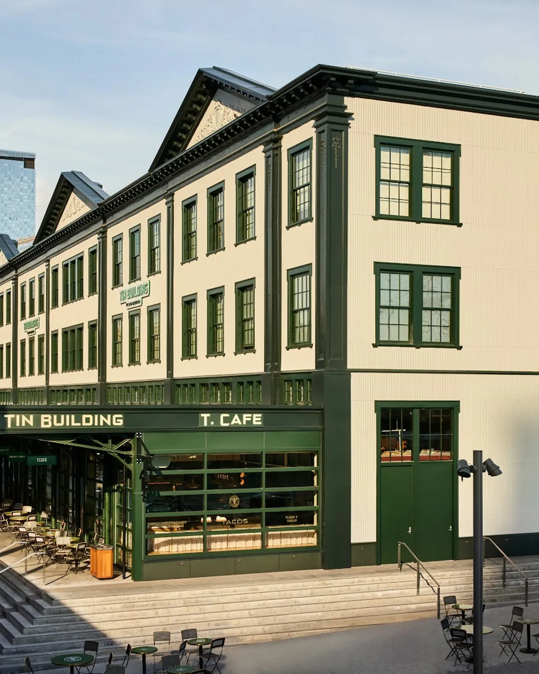 Tin Building by Jean-Georges