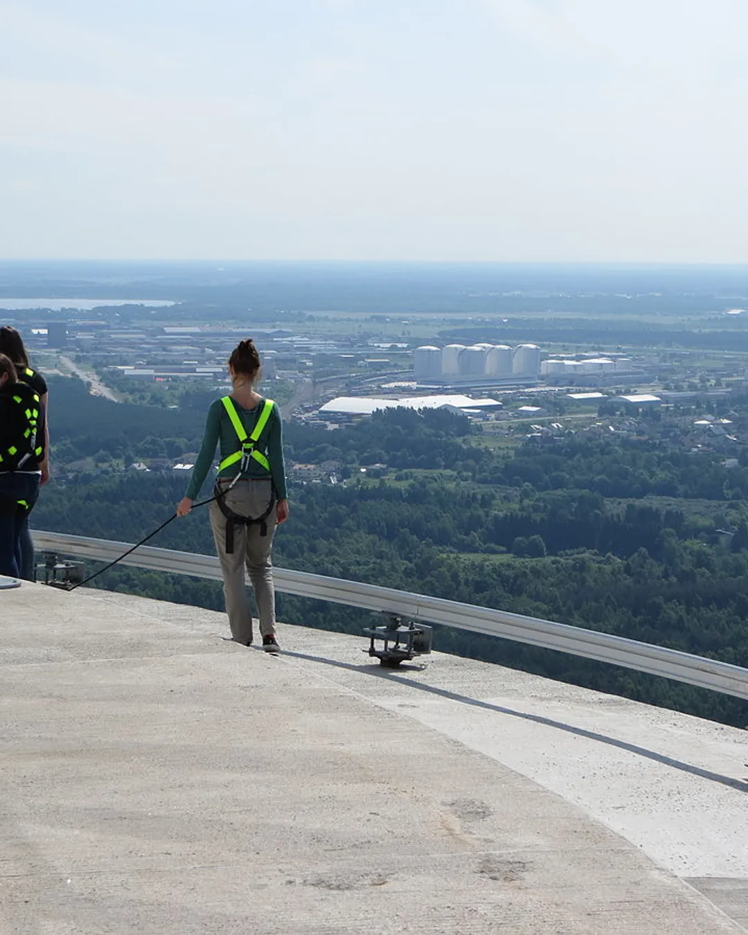 Walk 170 meters up