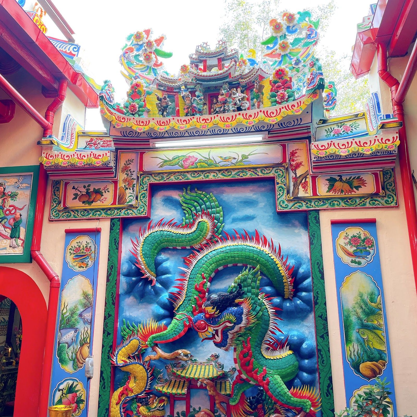 ศาลเจ้าโจวซือกง ตลาดน้อย