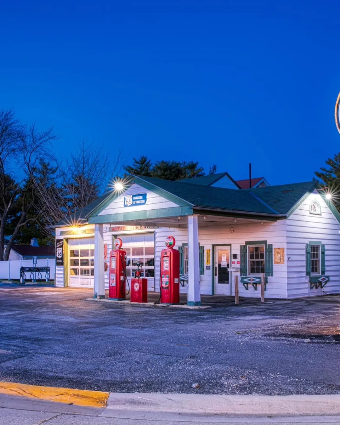 Ambler's Texaco Gas Station