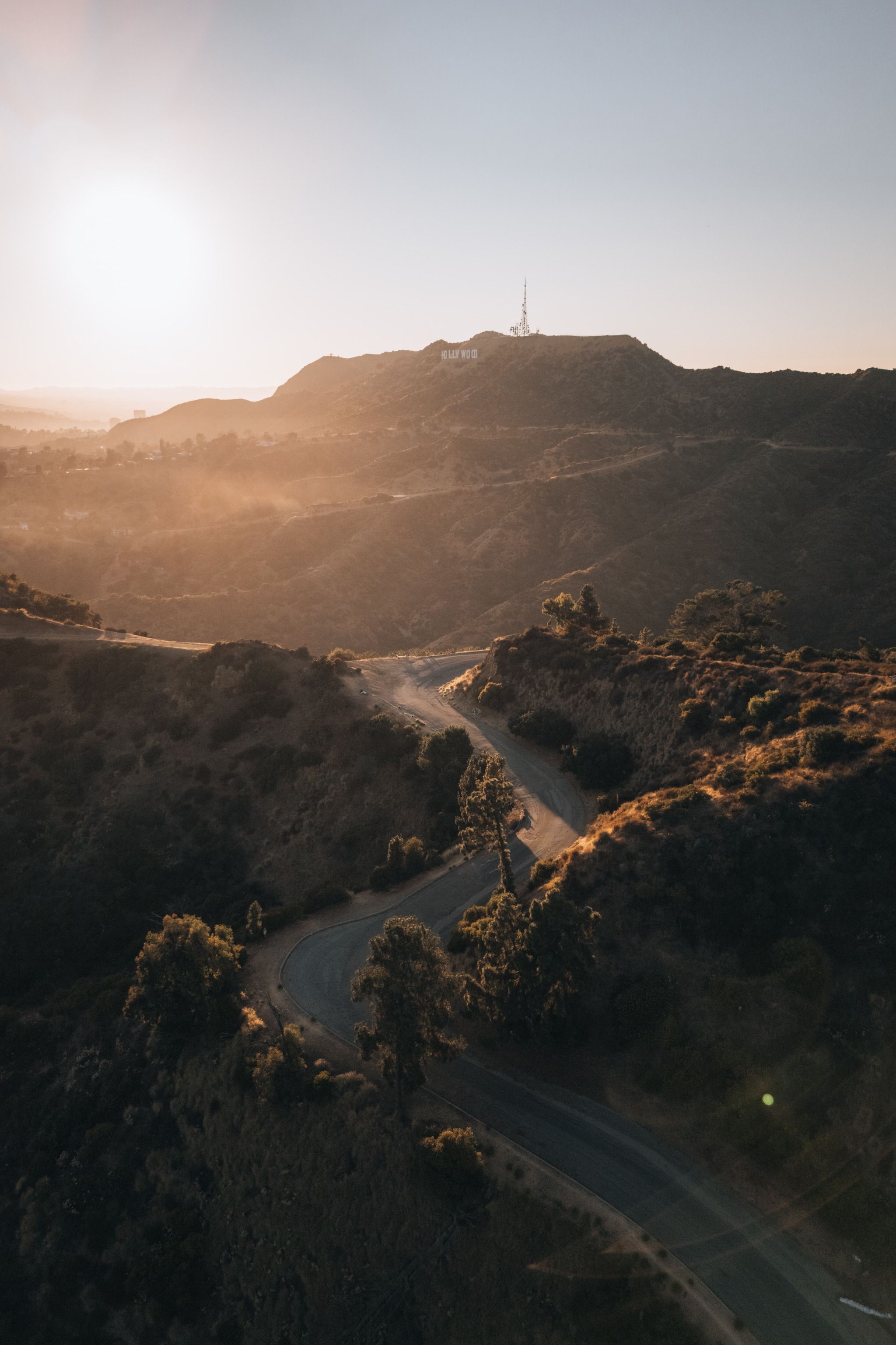 Hollywood Sign Viewpoint above Griffith Observatory