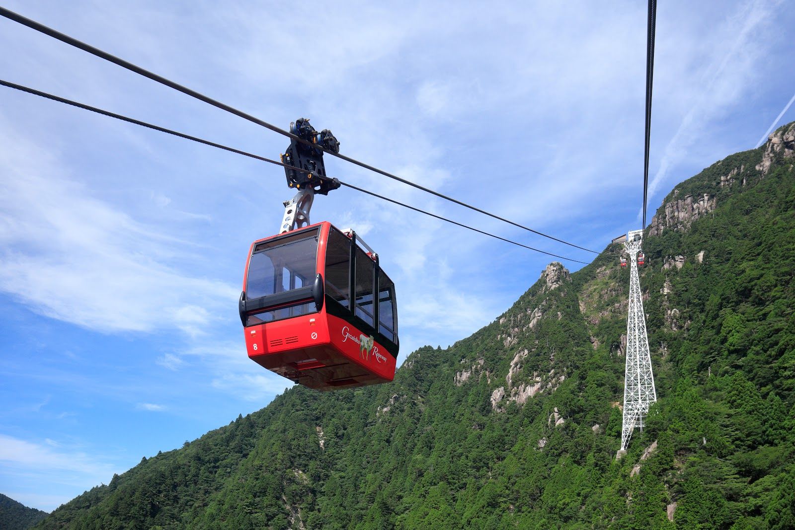 Gozaisho Ropeway - Rural Travels, Japan - Rexby