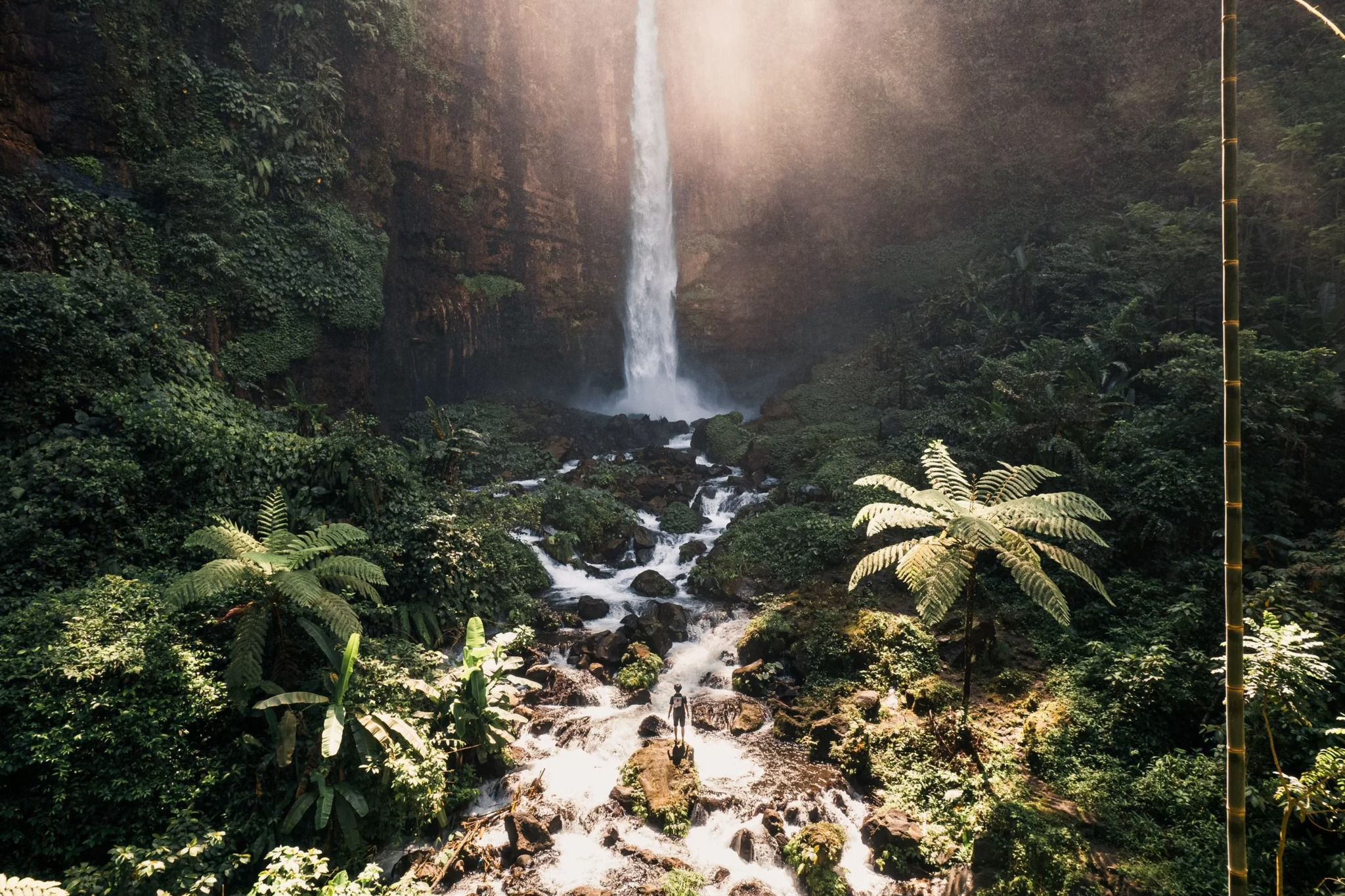 Kapas Biru Waterfall