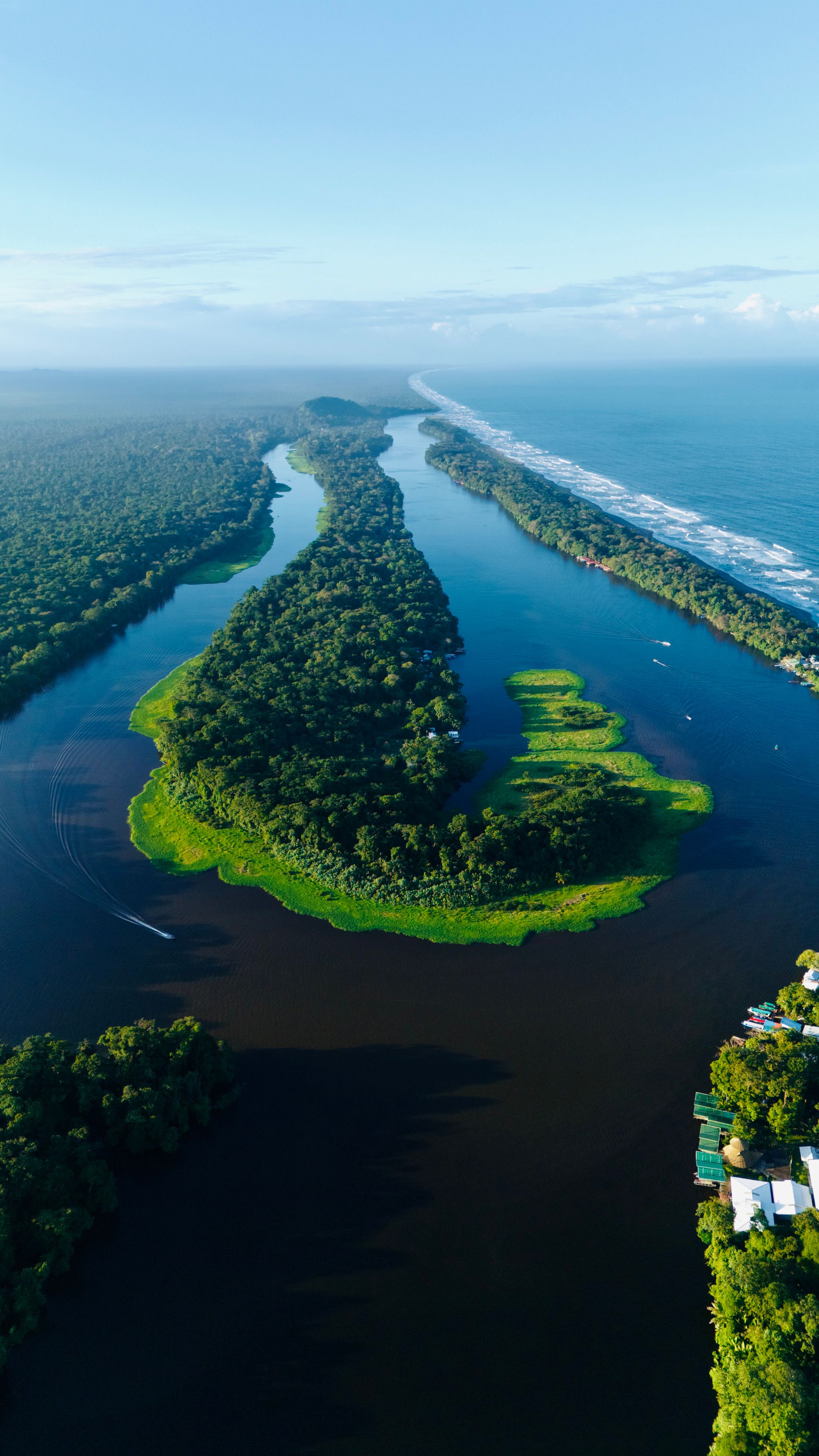 Drone Spot in Tortuguero