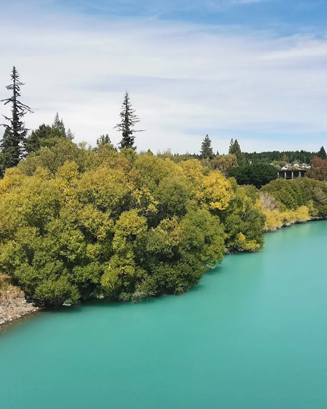 Lake Tekapo,Township in the South Island, New Zealand