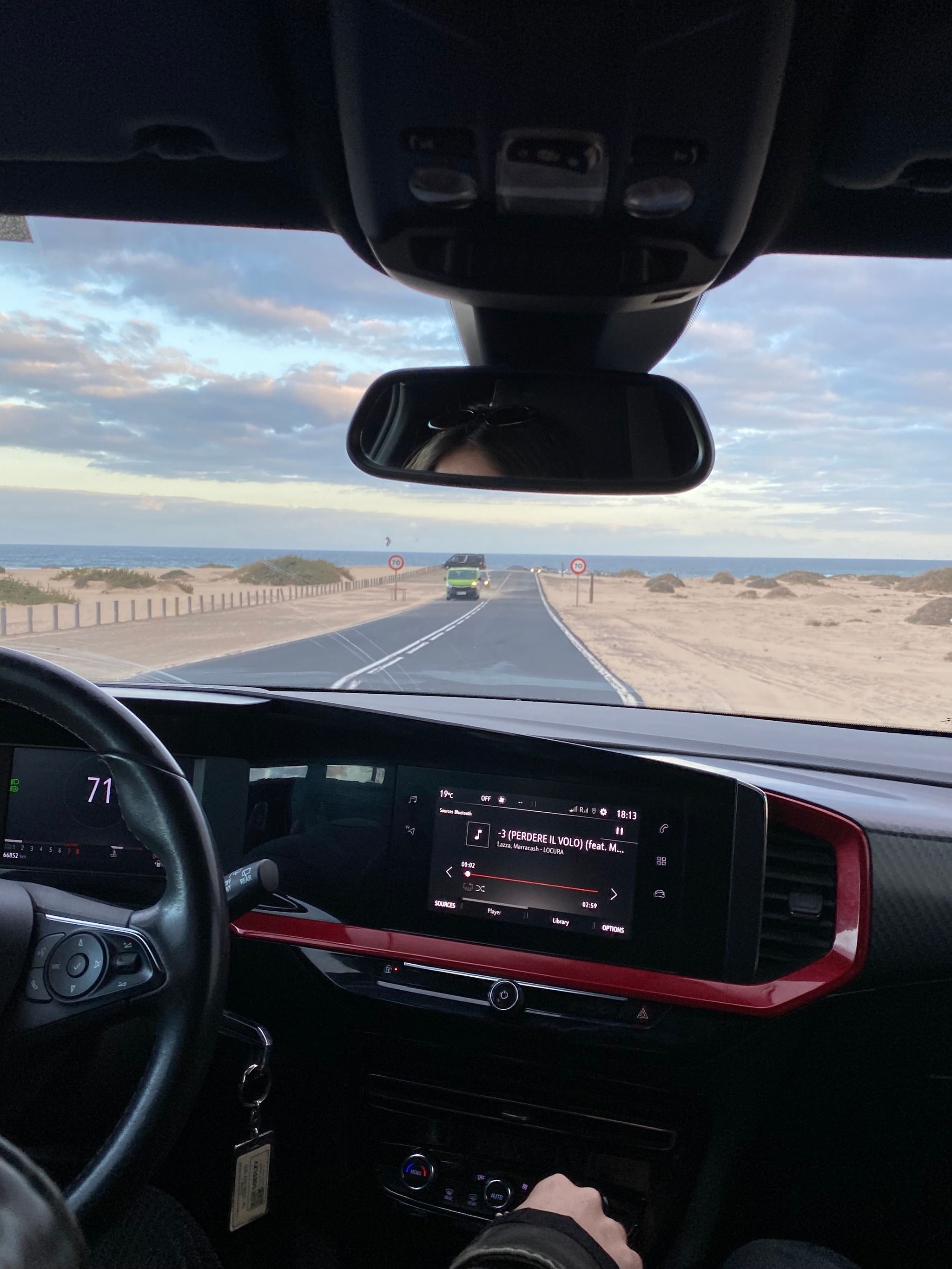 Strada FV-1 Parco Naturale di Corralejo