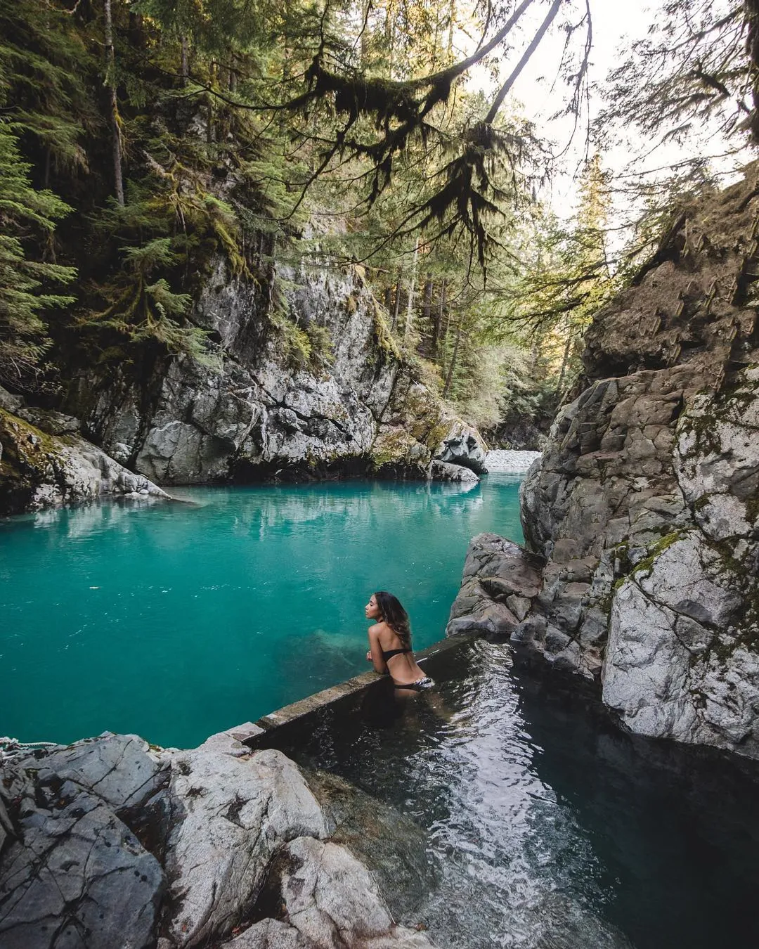 Pitt Lake Hotsprings