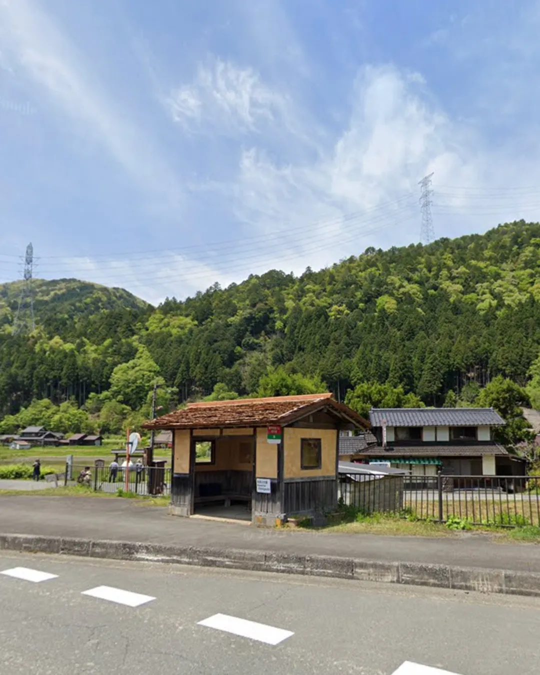 Kita bus stop (in Kayabuki no Sato)