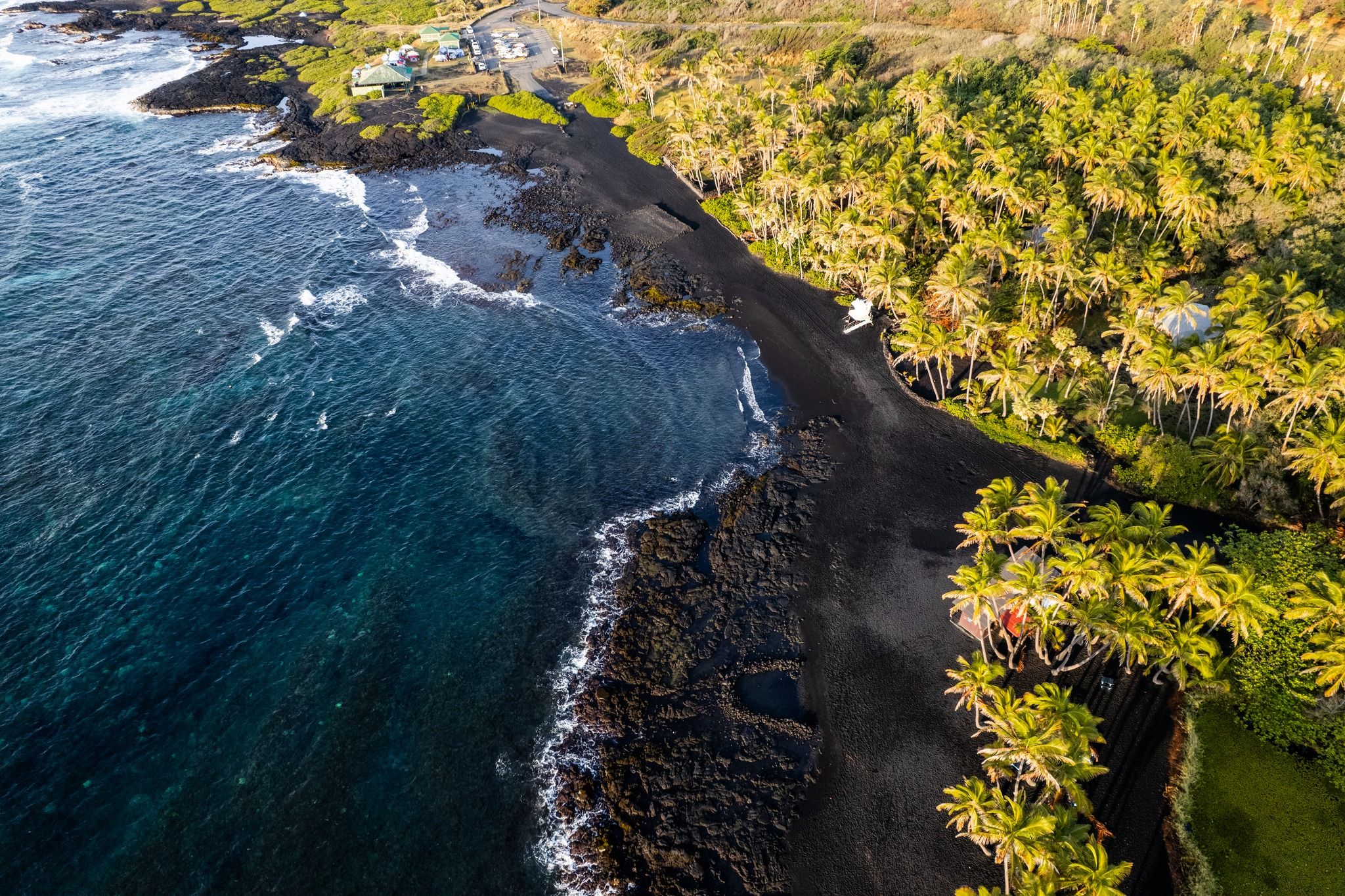 Punaluʻu Black Sand Beach