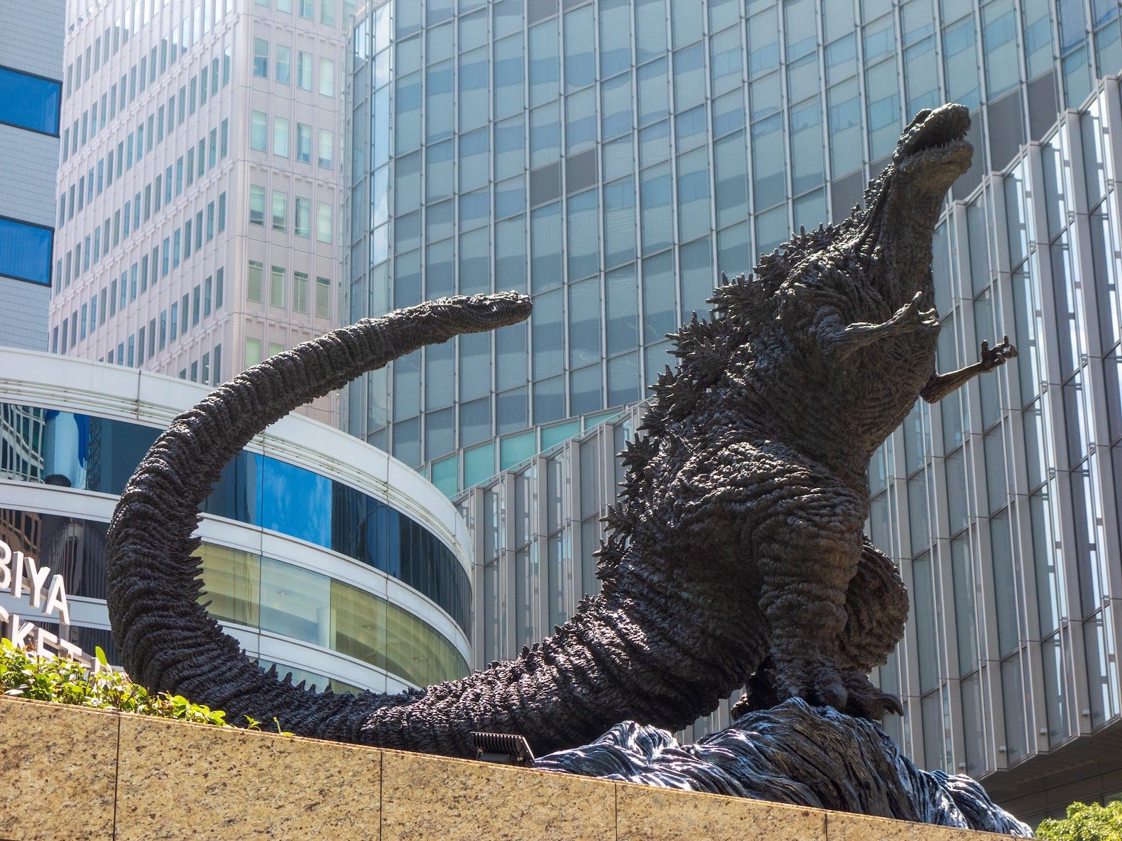 Godzilla Statue