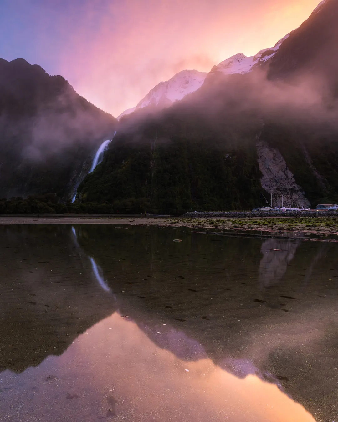 Bowen Falls Fiordland