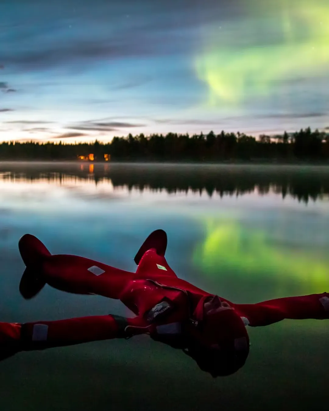 Safartica Ylläs Aurora ice floating