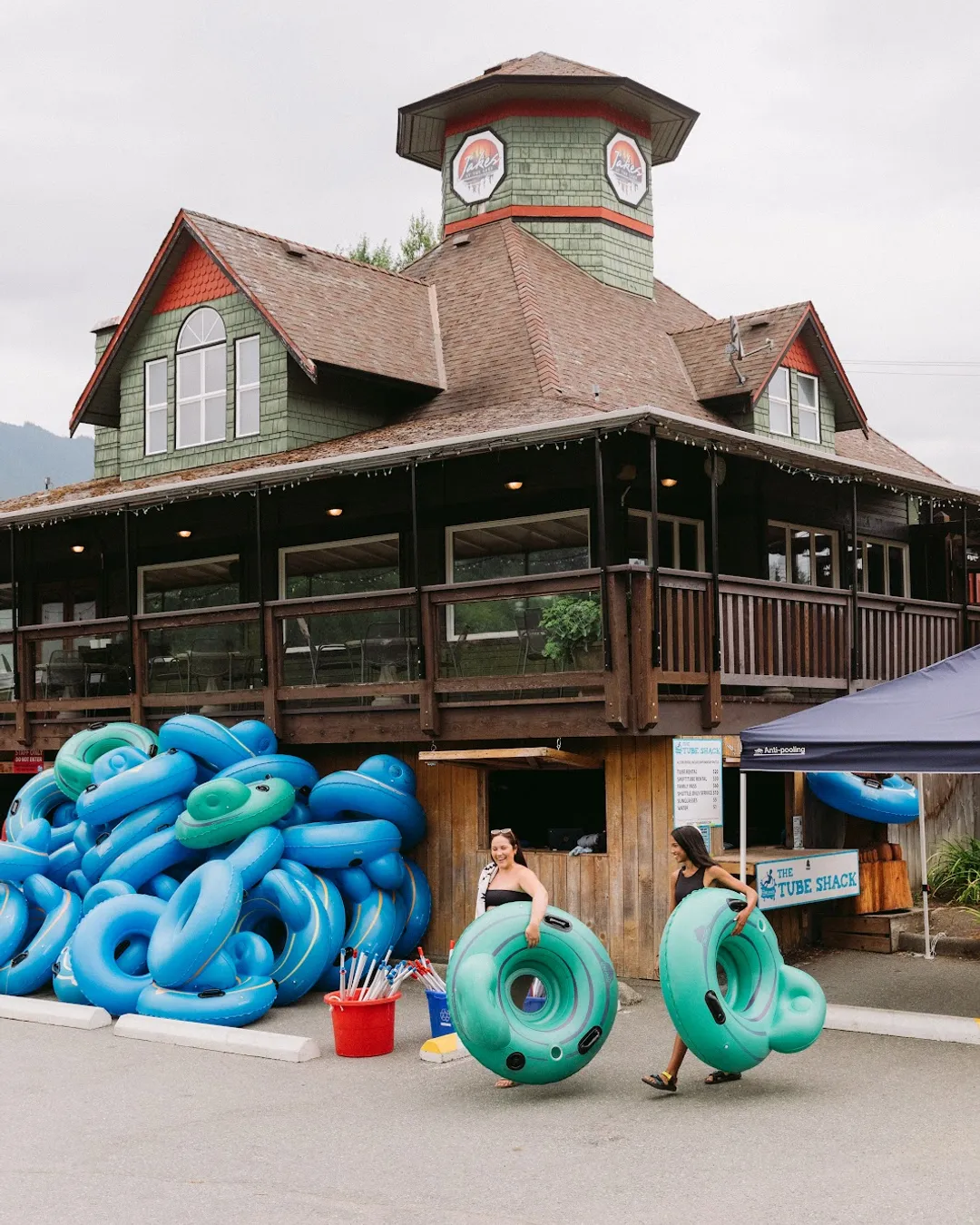 Lake Cowichan River Tubing