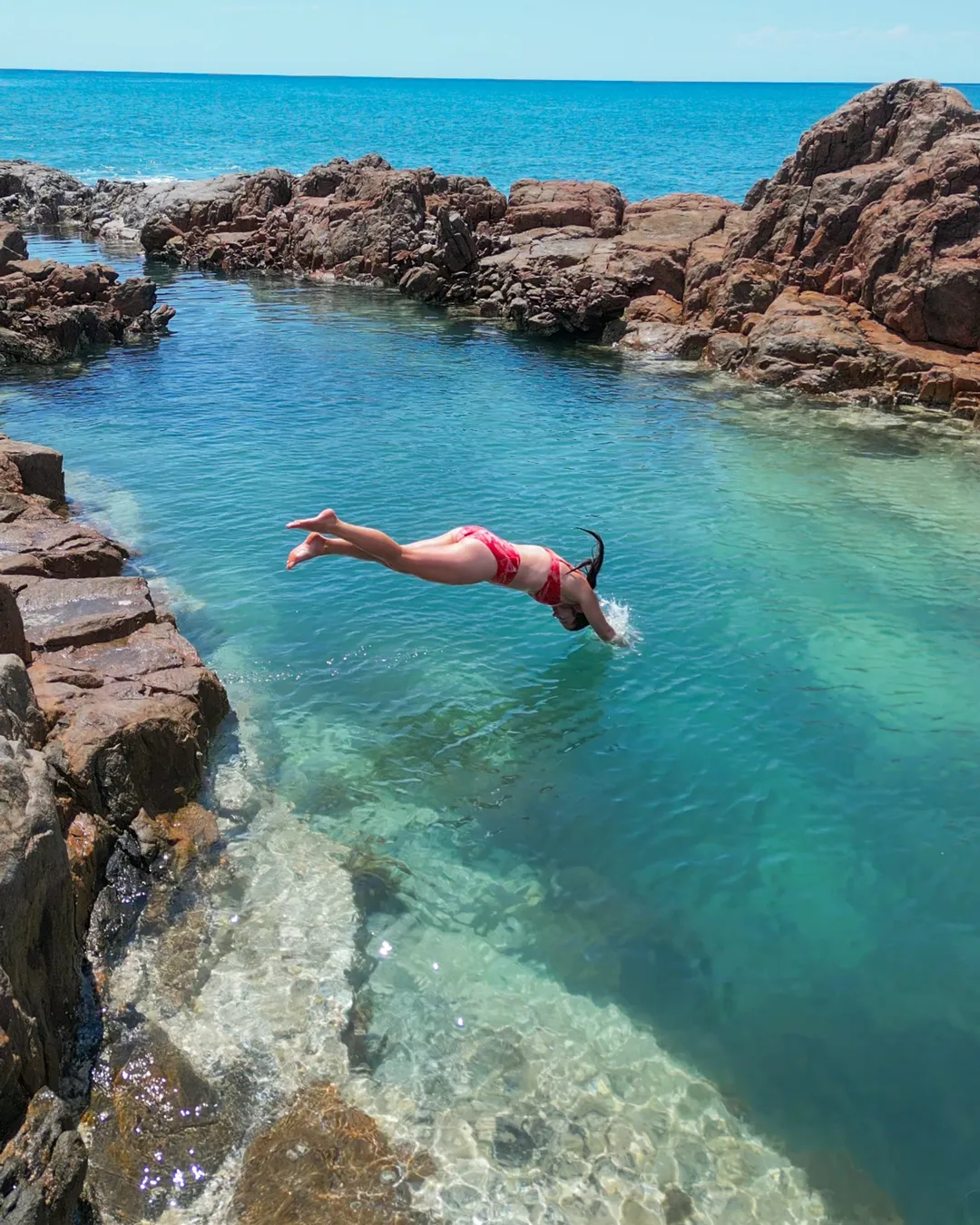 Shell Beach Rock Pool