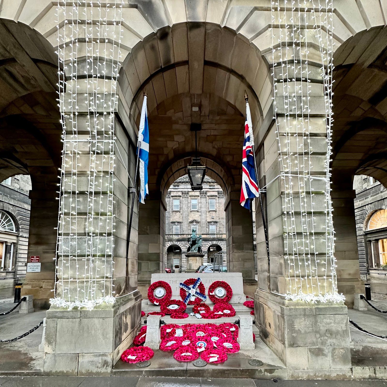 JK Rowling Hand Imprints - Edinburgh City Chambers