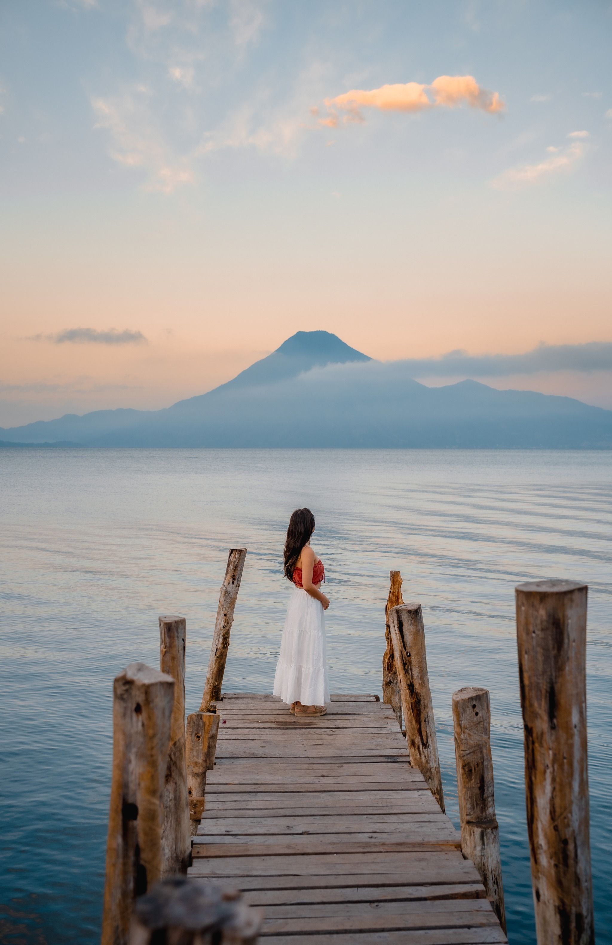 Sunrise shot with dock