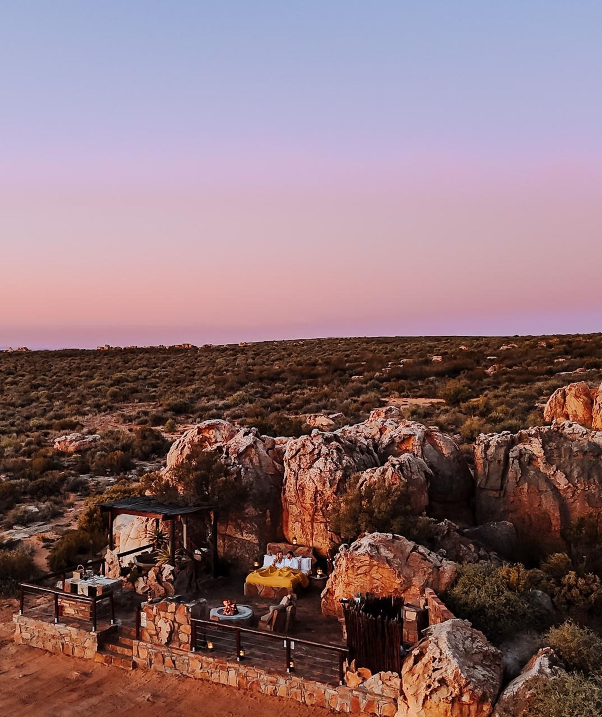 Sleep in luxury under the stars 