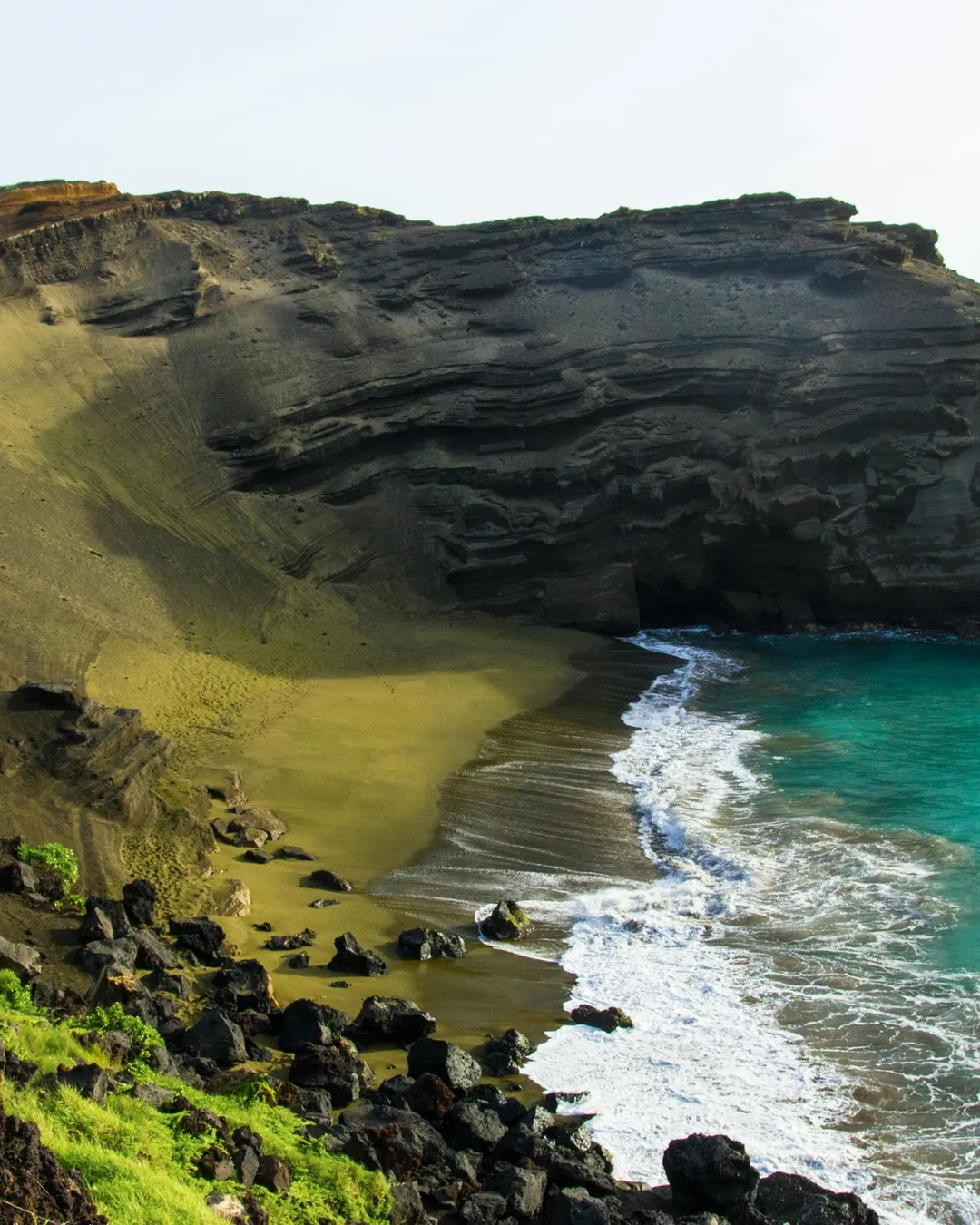 Papakōlea Green Sand Beach