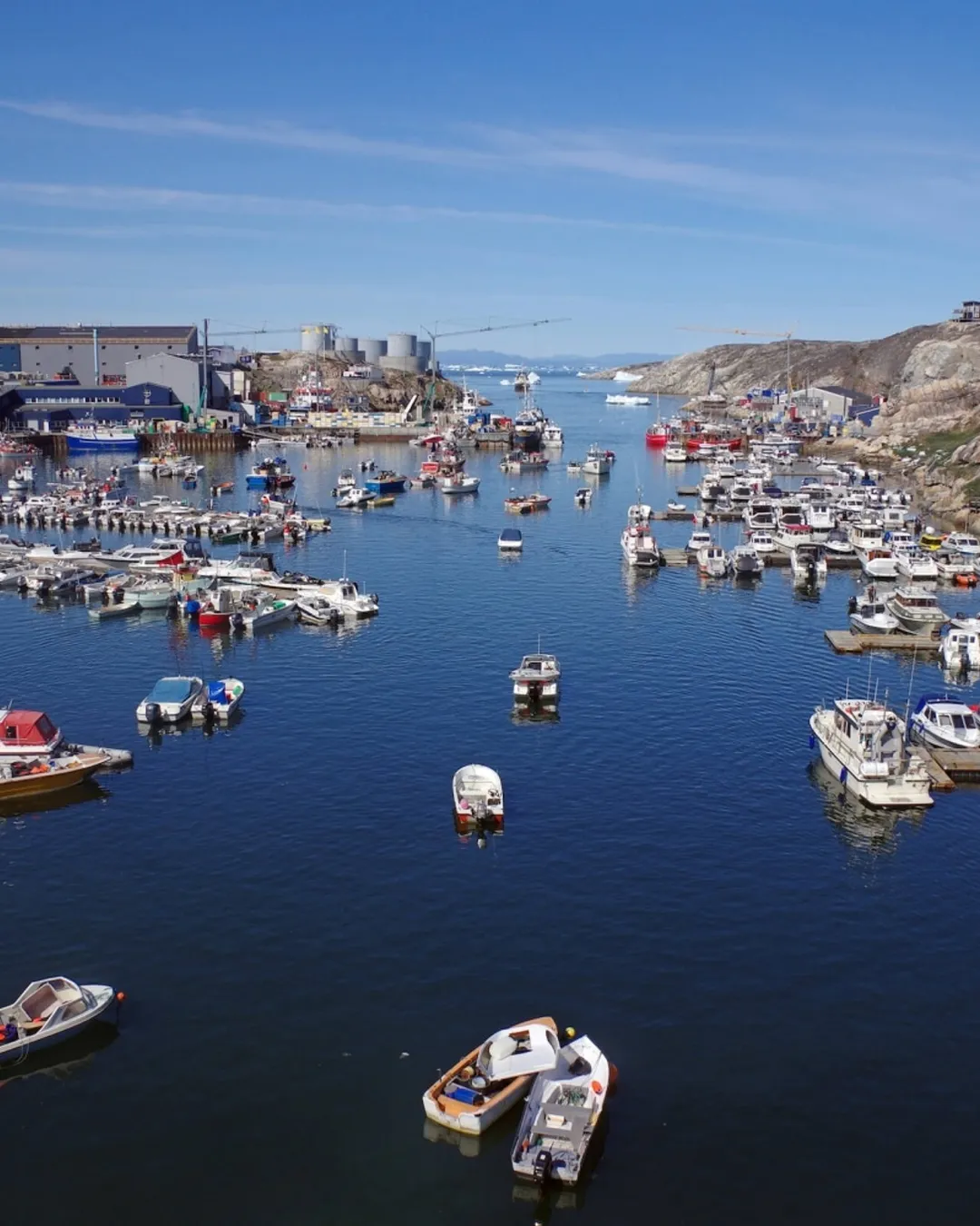 Bridge over Ilulissat Harbour