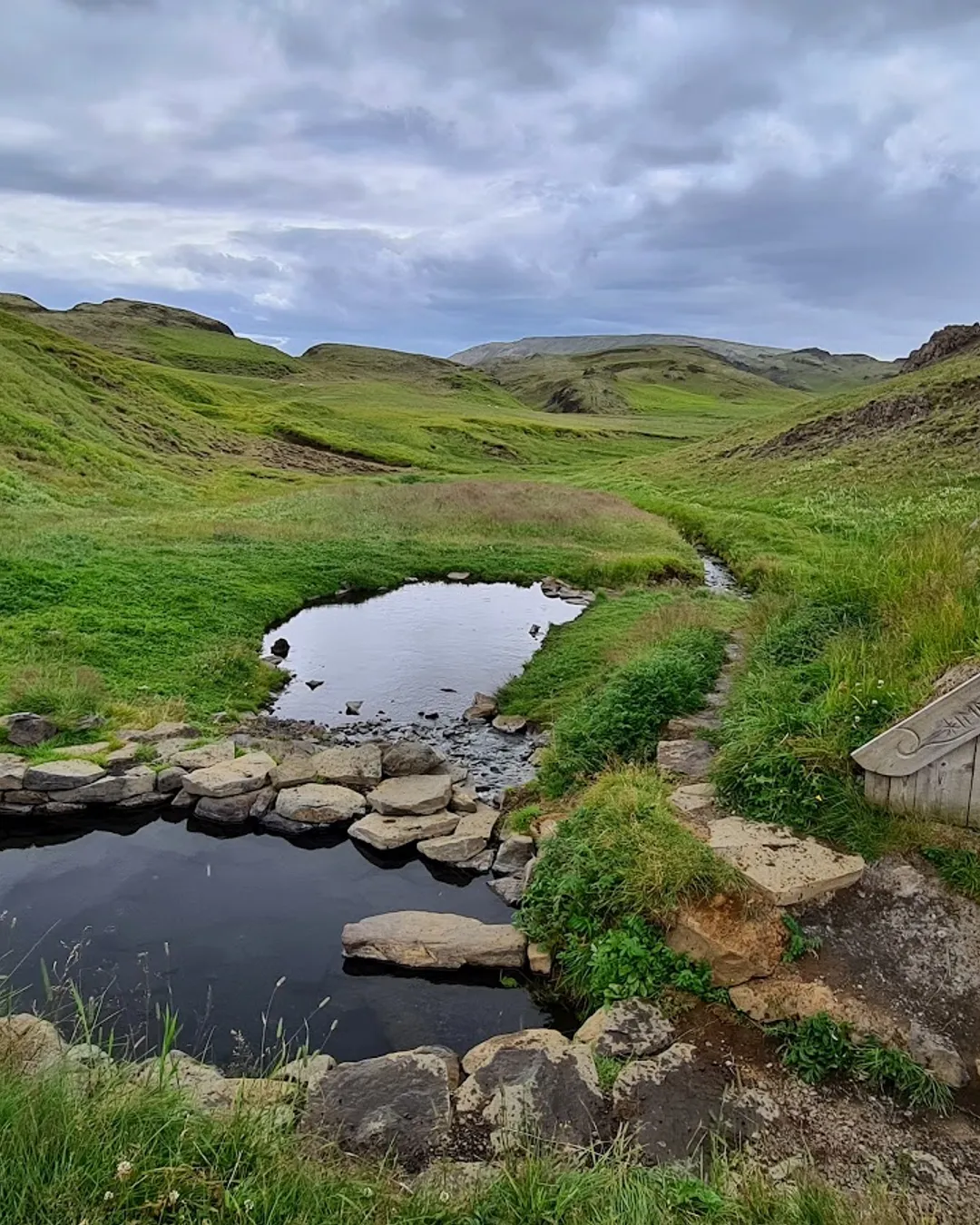 Hrunalaug Hot Spring