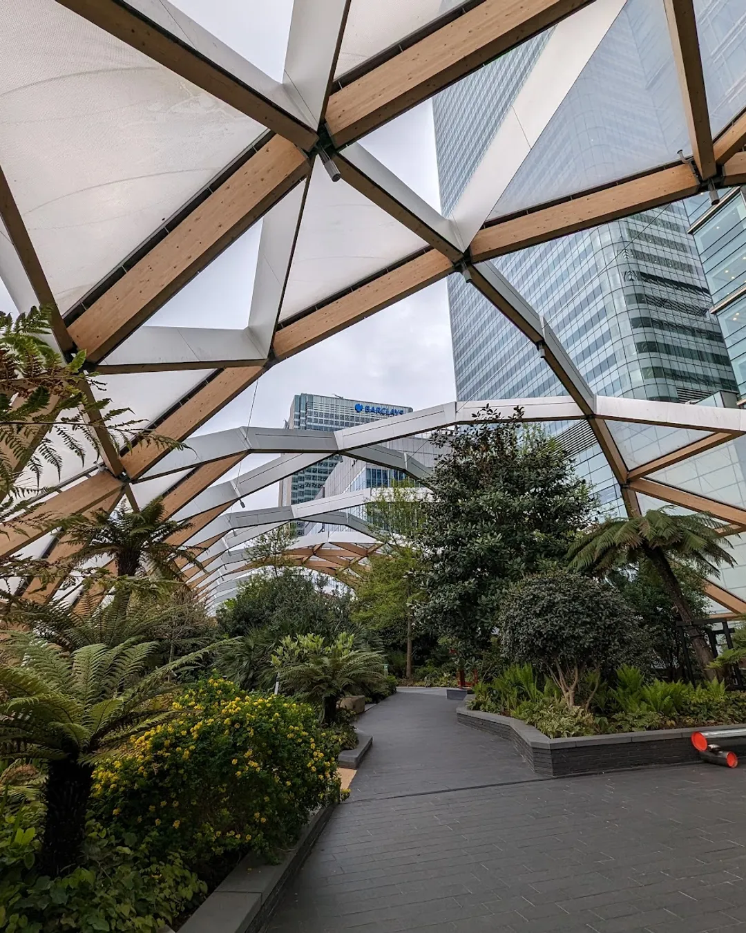 Crossrail Place Roof Garden