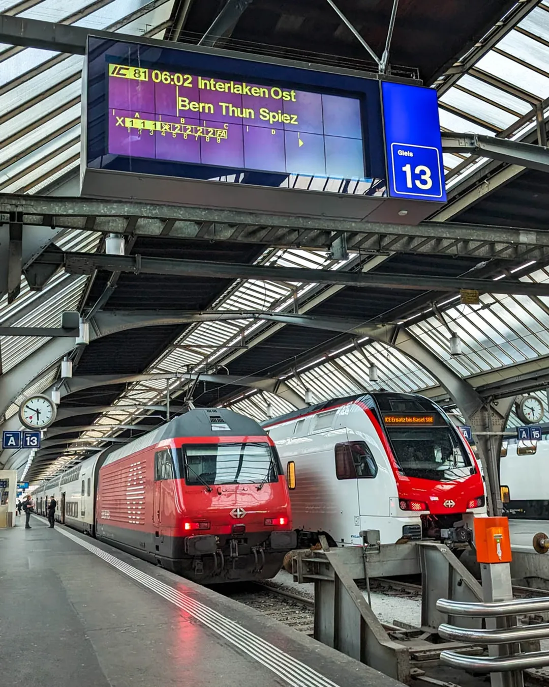 Zürich Airport - Train Connections