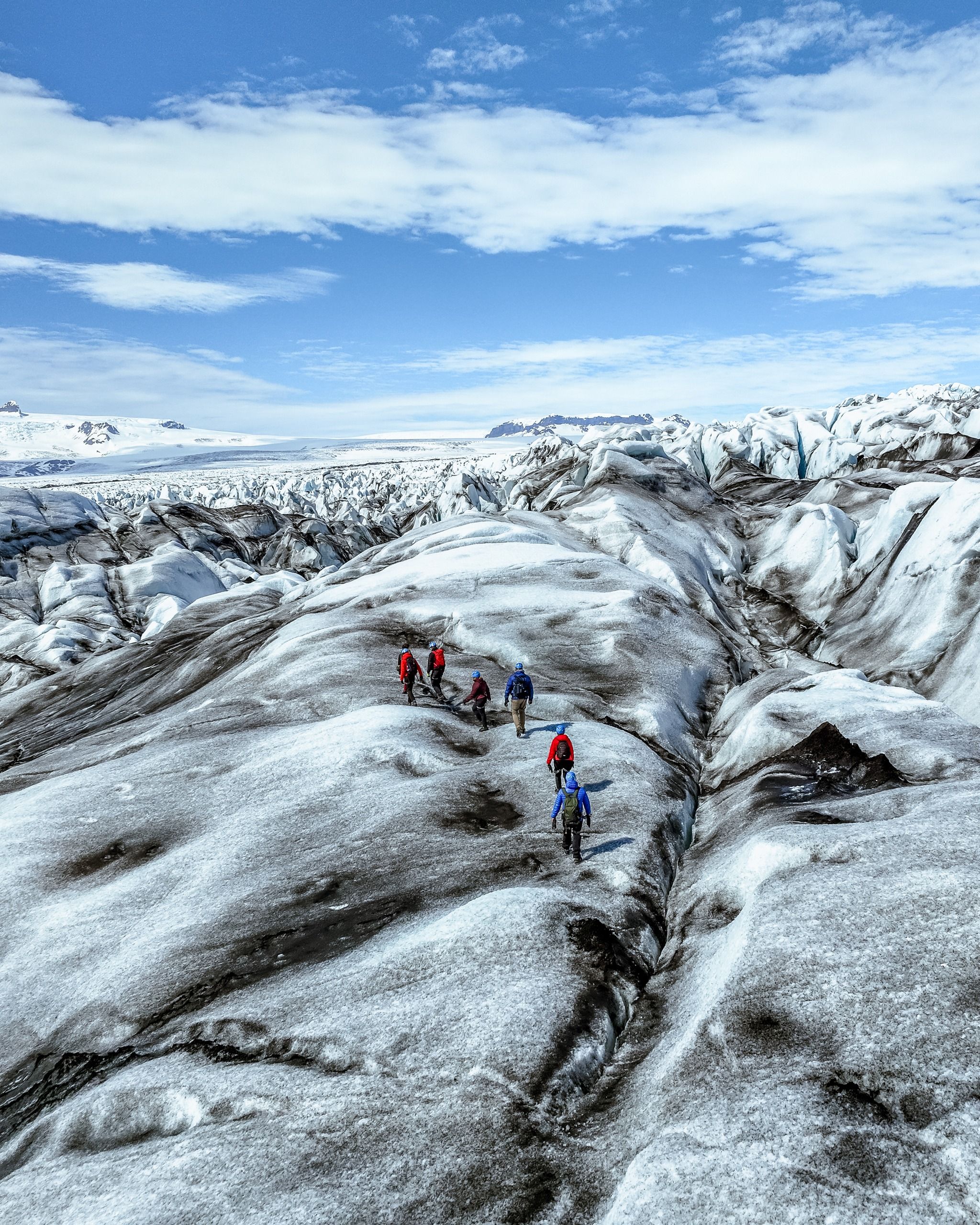 Glacier Adventure - Hiking on a glacier