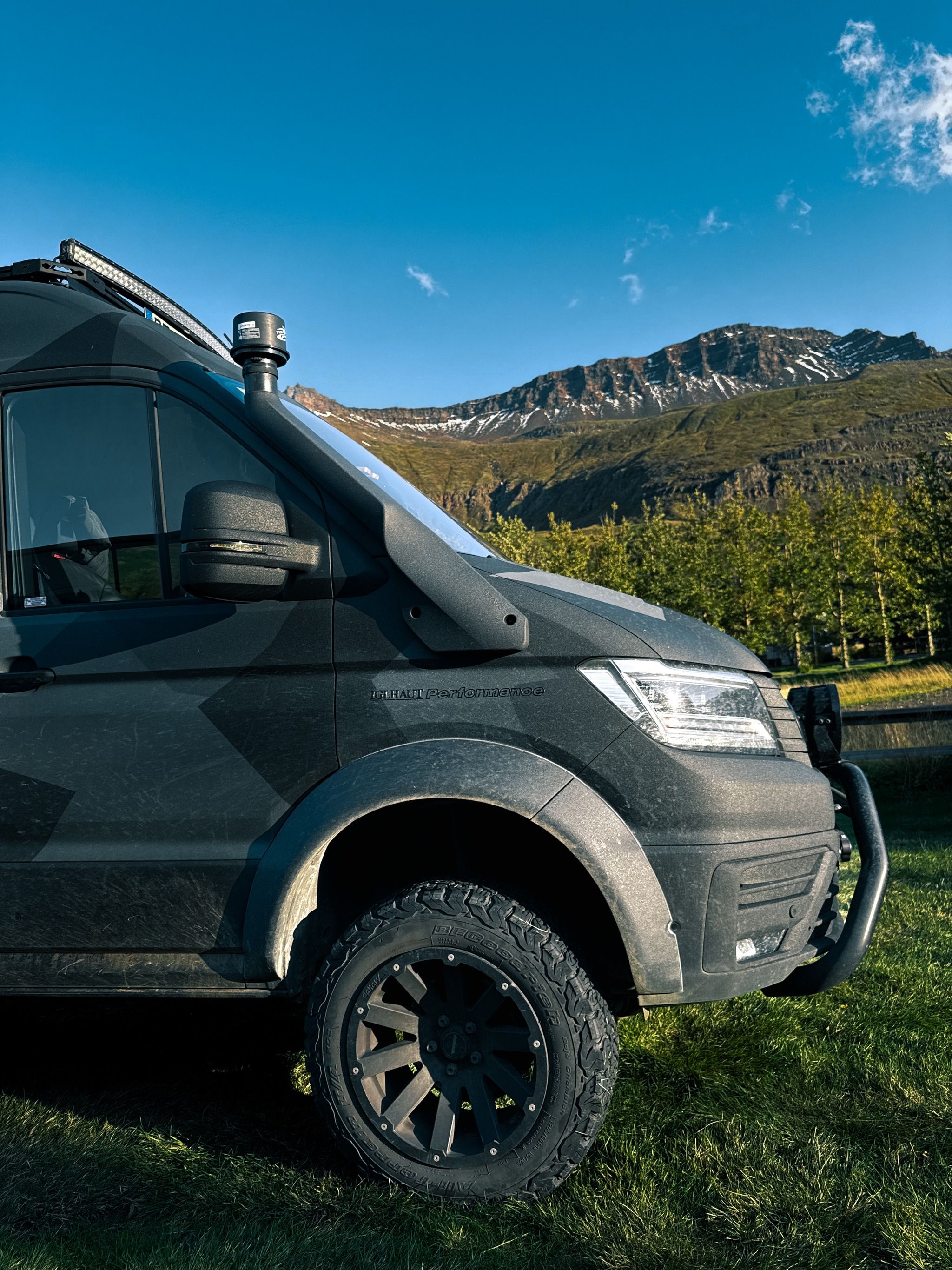 Campingplatz vor Hengifoss