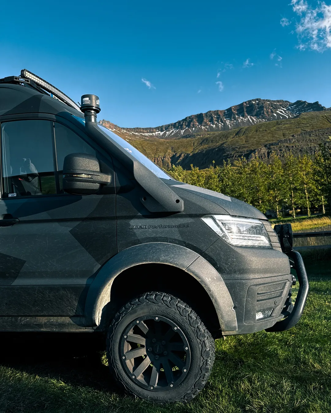Campingplatz vor Hengifoss