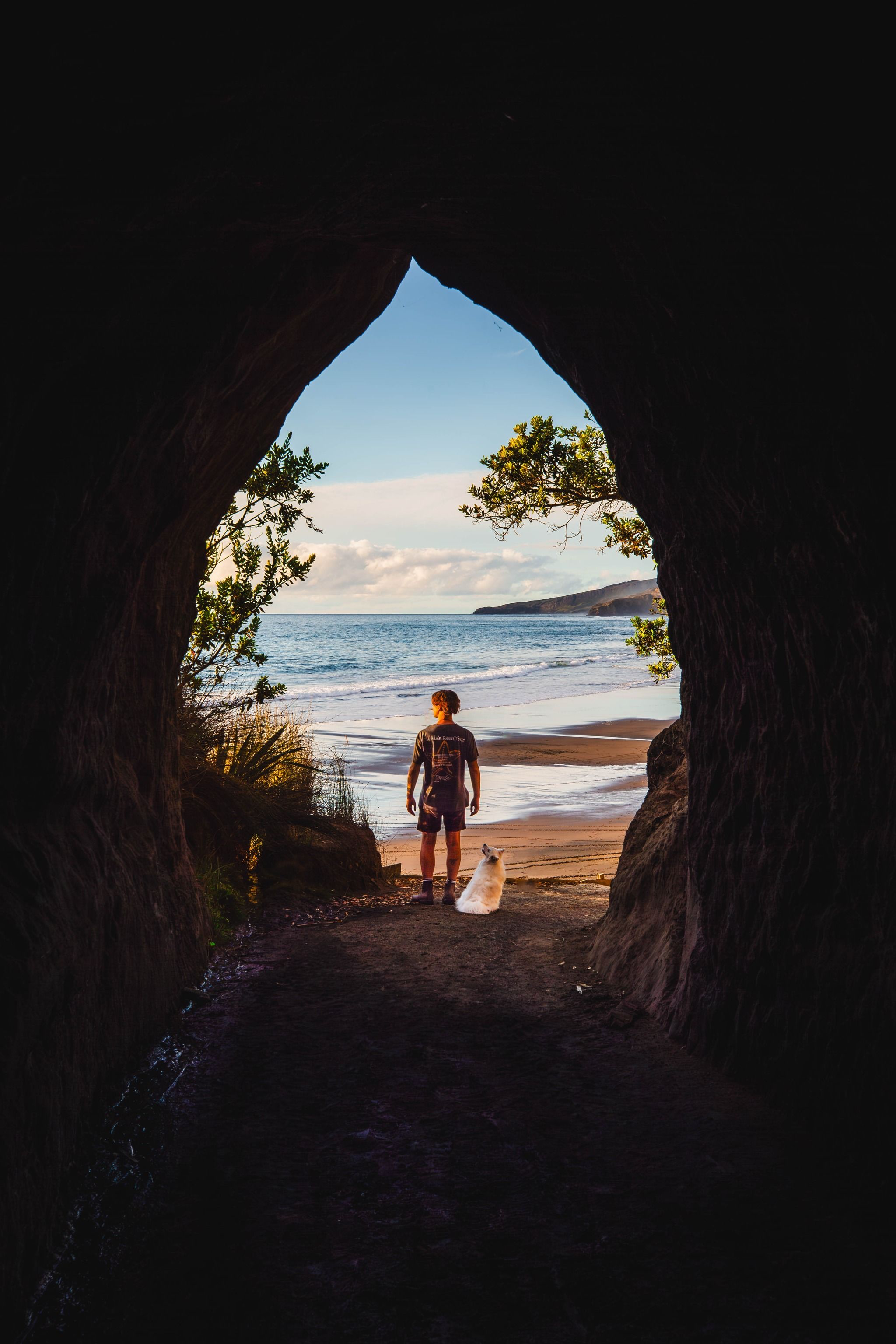 Waikawau Tunnel Beach