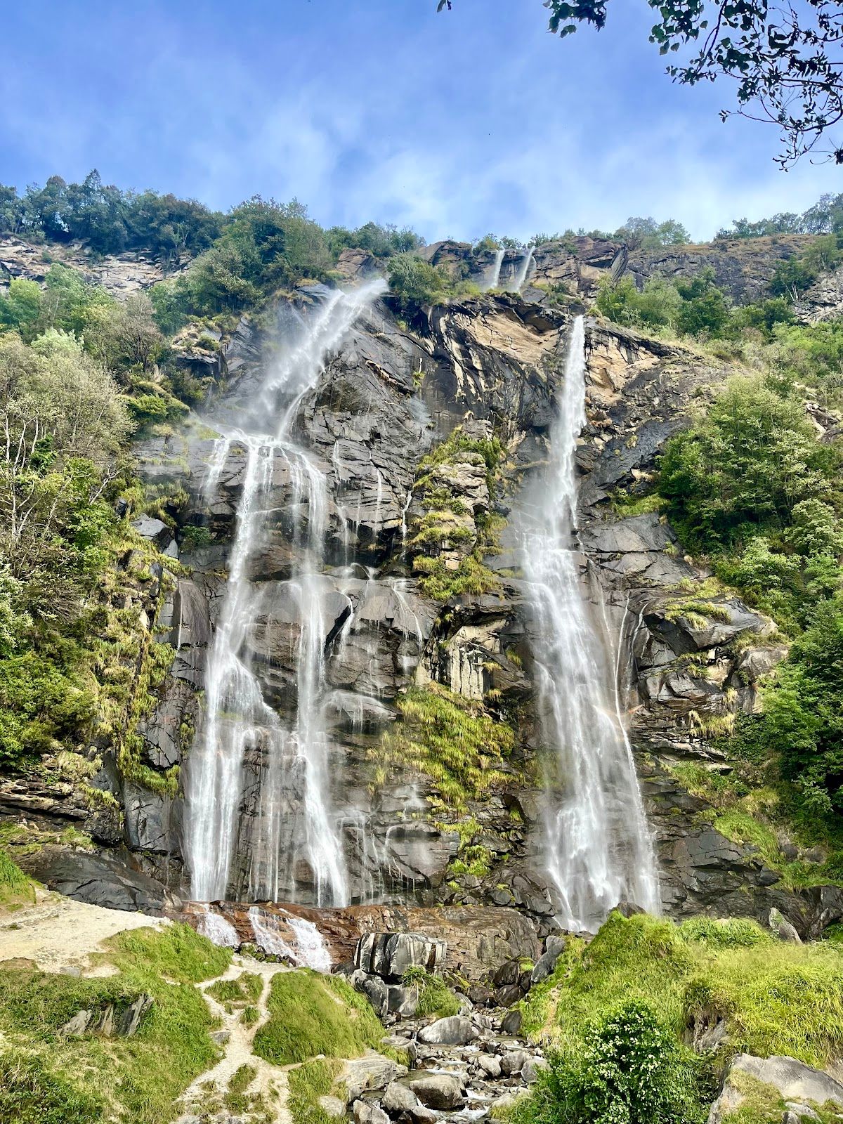 Acquafraggia Waterfalls