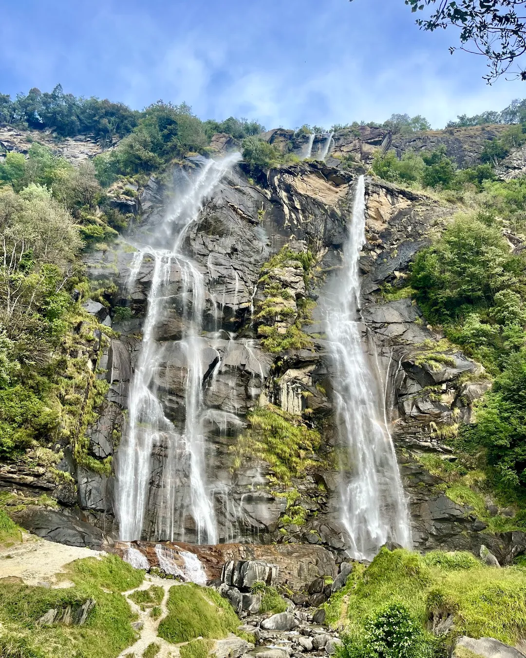 Acquafraggia Waterfalls