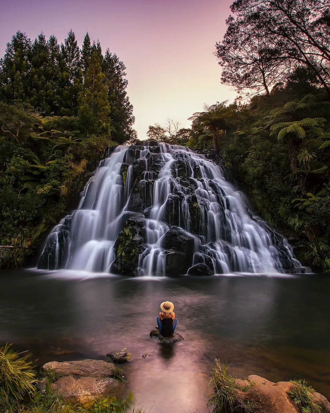 Owharoa Falls Coromandel New Zealand Rexby