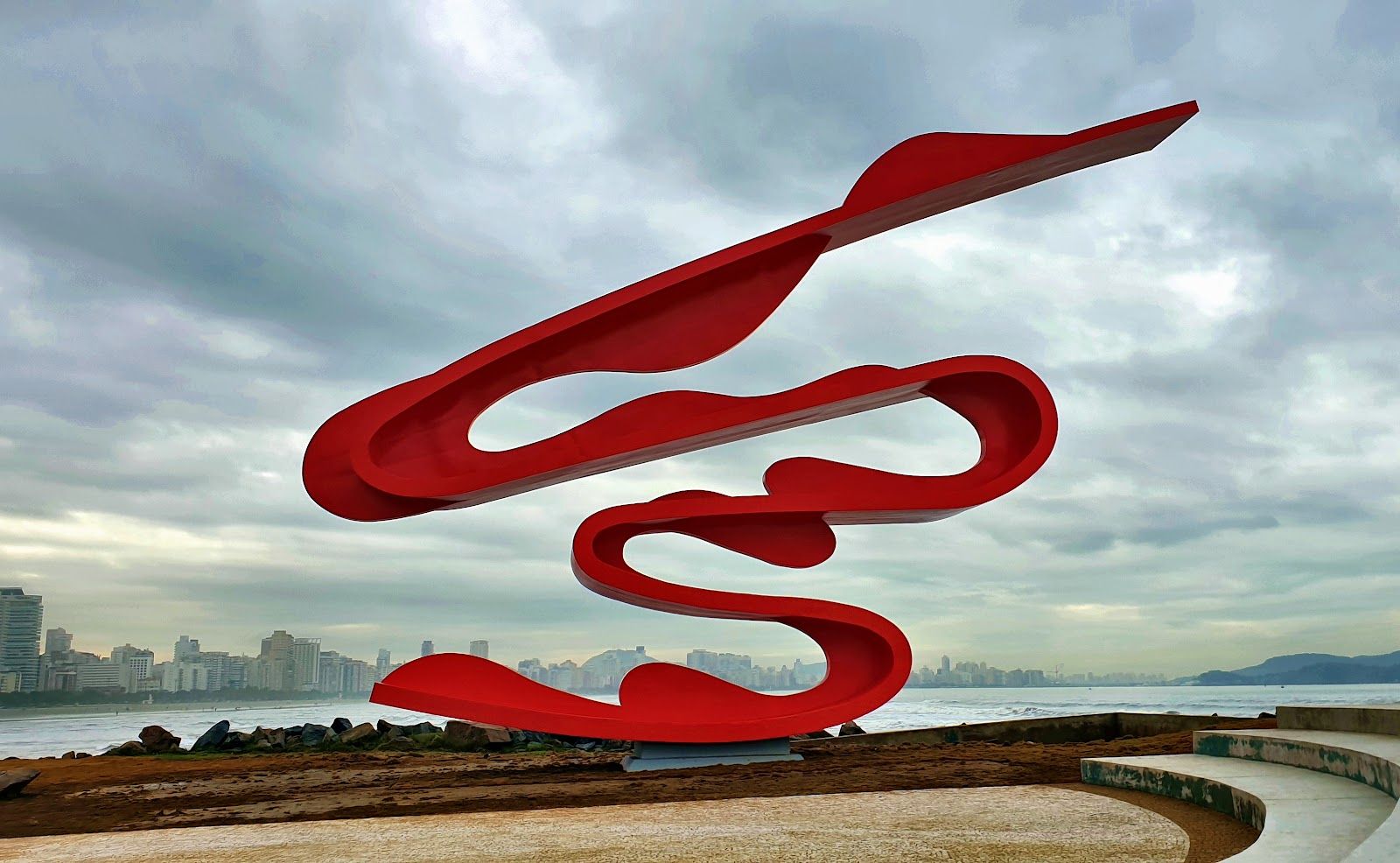 Escultura 100 Anos da Imigração Japonesa - Brazil - Rexby