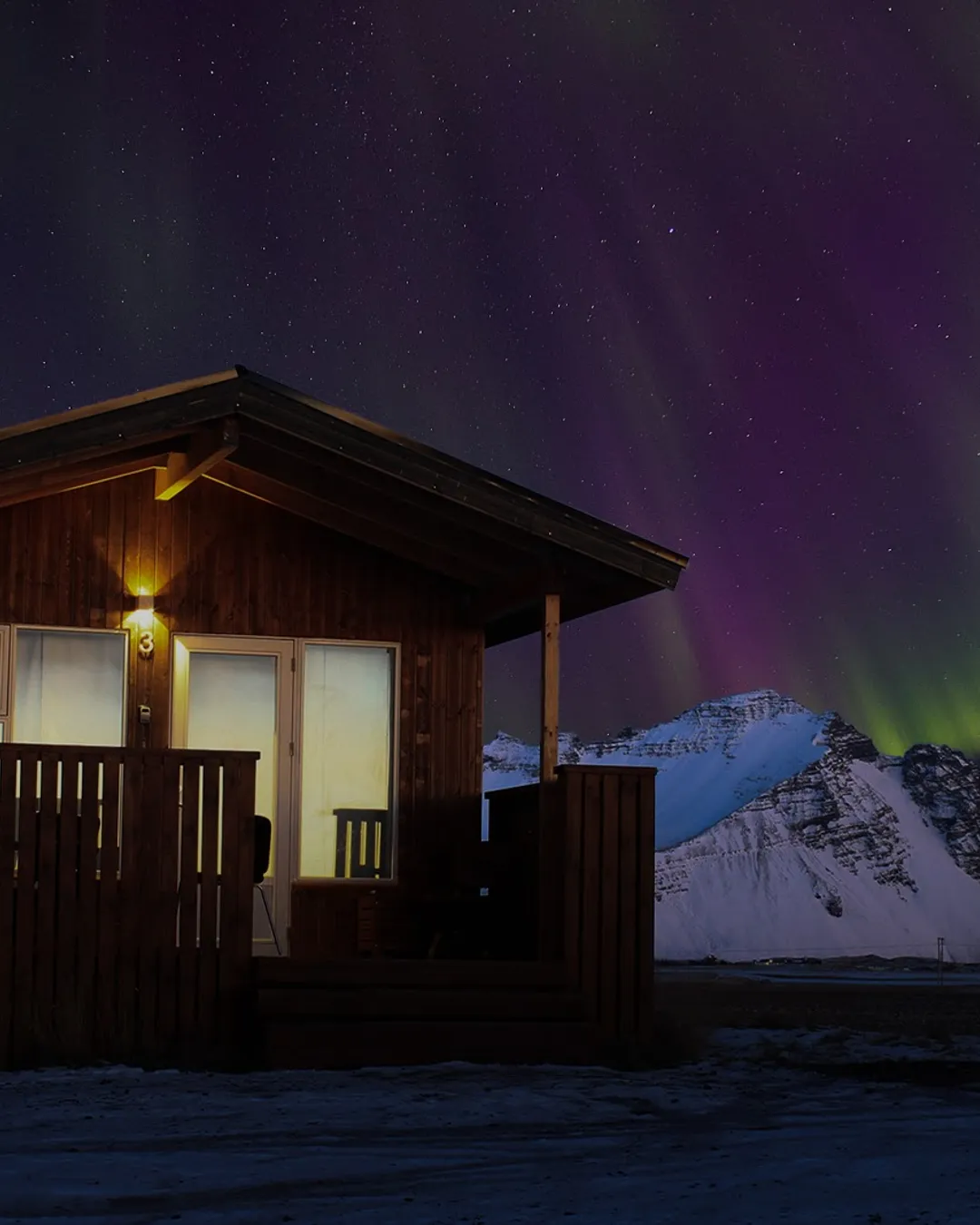 Aurora Cabins Höfn Iceland