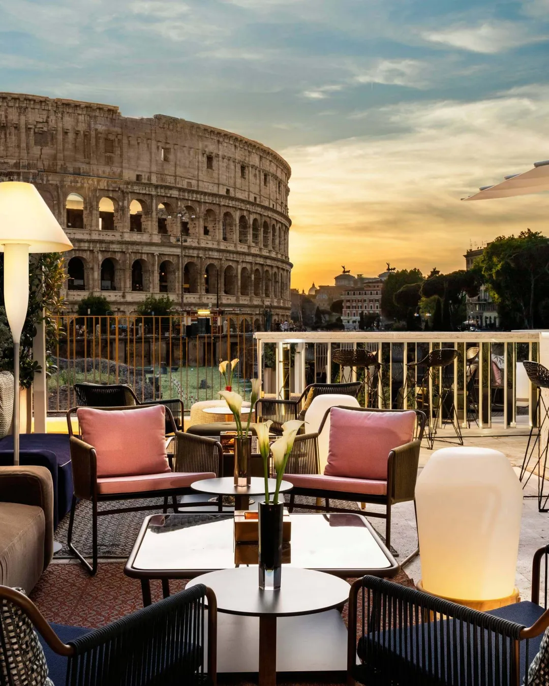 The Court ( Aperitivo Colosseo View)