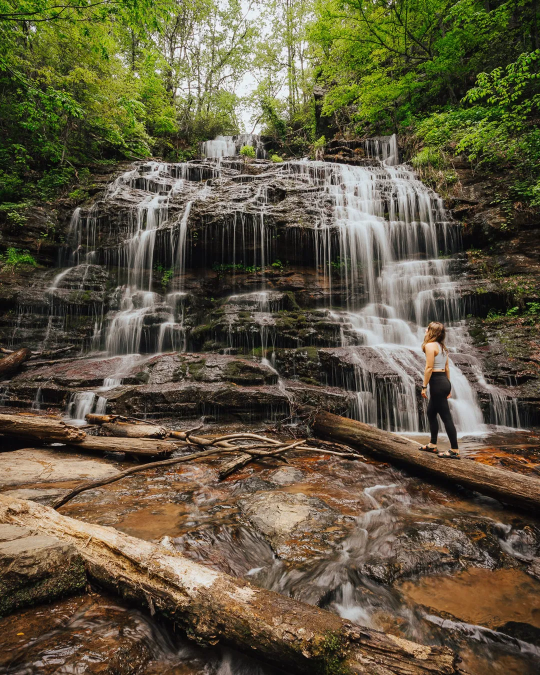 Station Cove Falls Trailhead