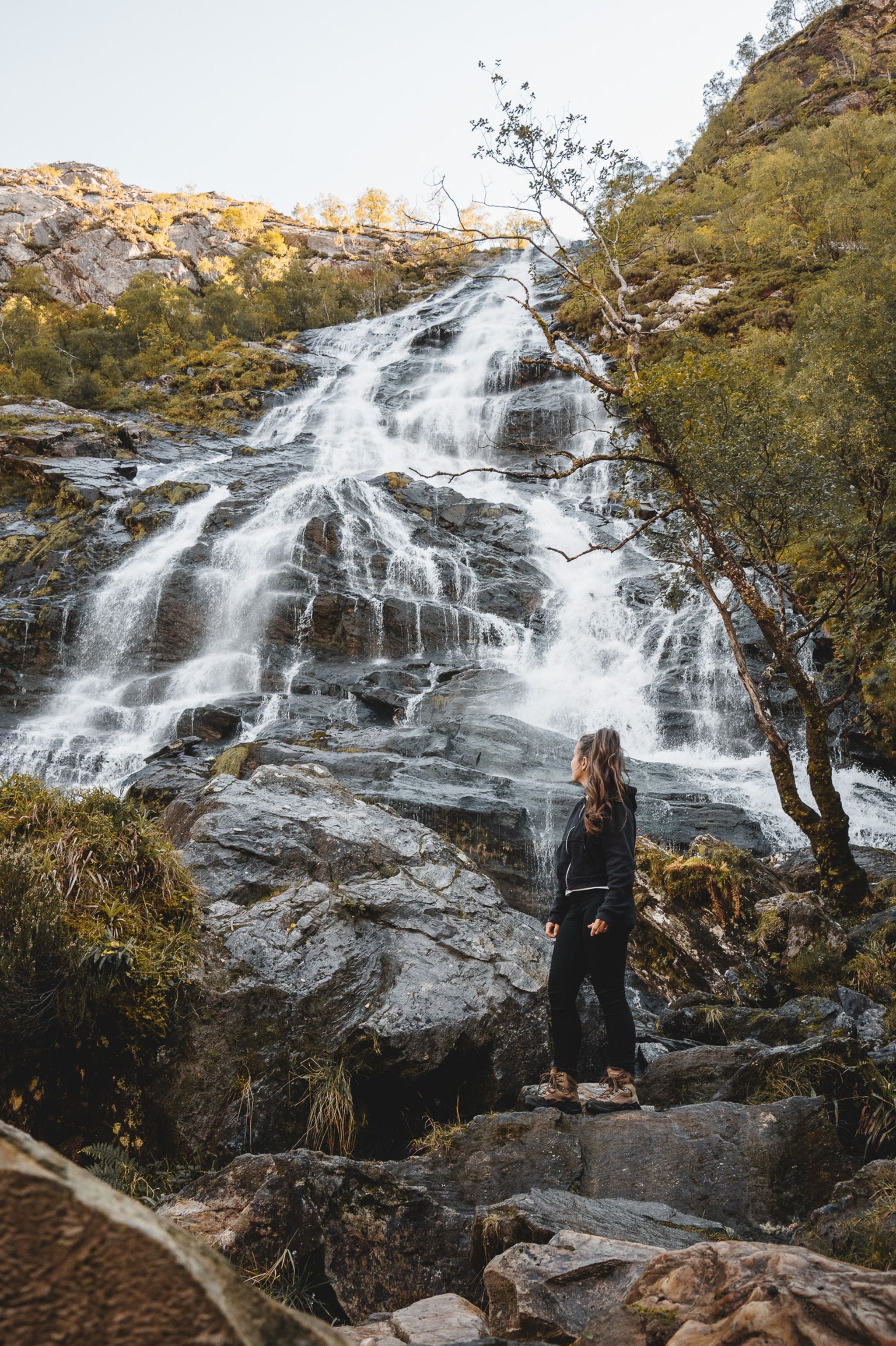 Steall Waterfall – Une Cascade Spectaculaire des Highlands