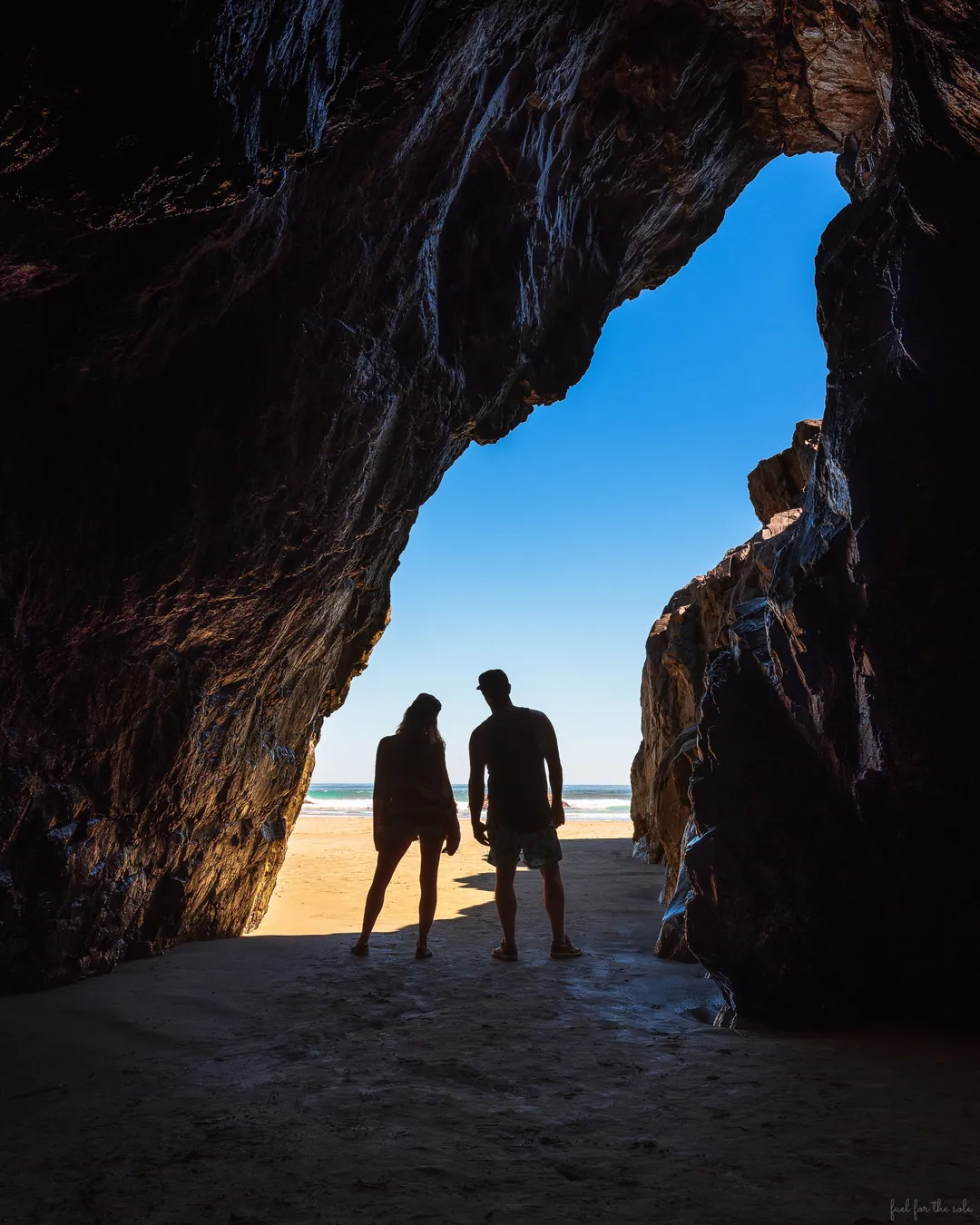 Chesterman Beach Sea Caves