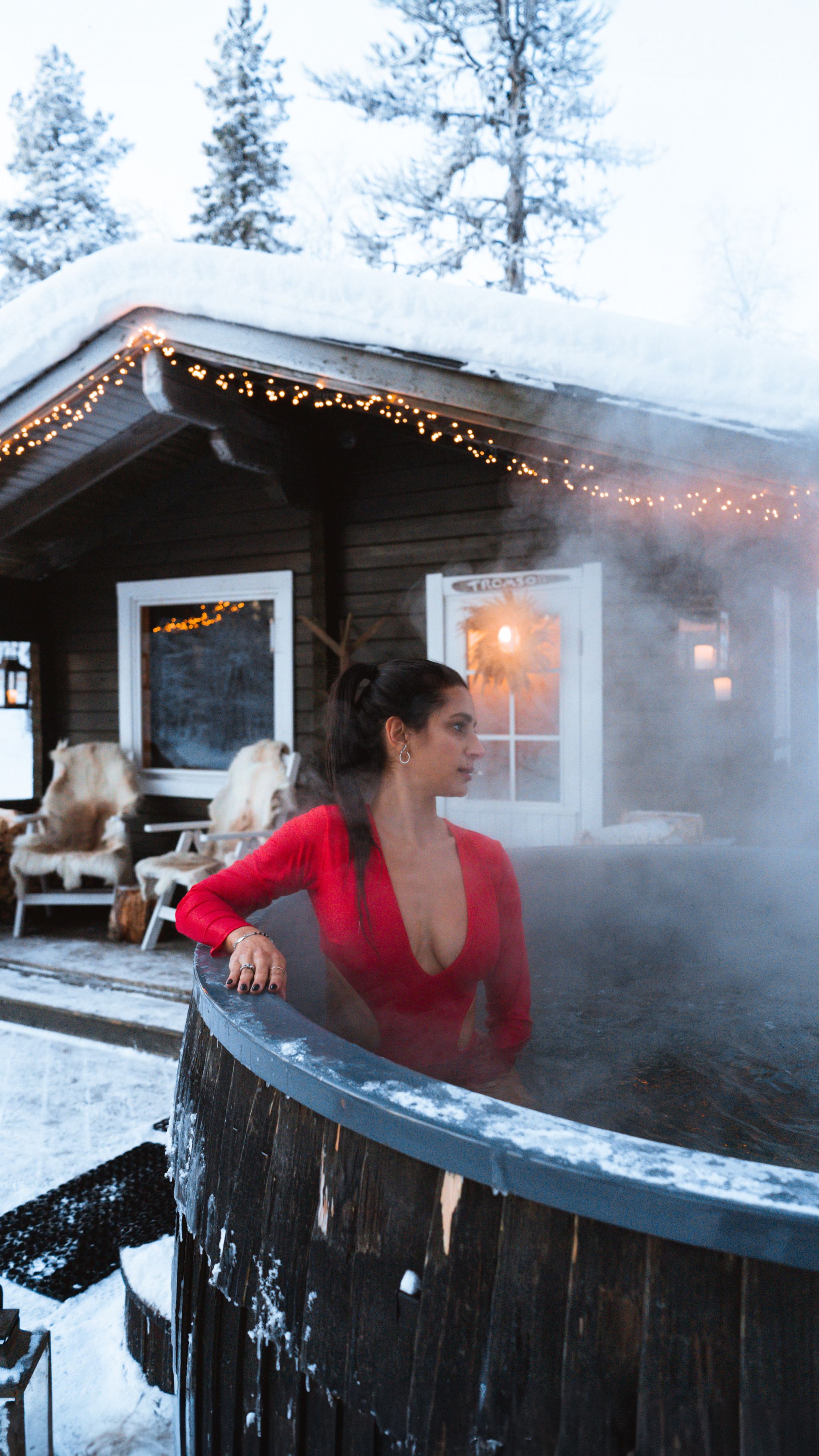 Sauna Finlandese + Hot Tub