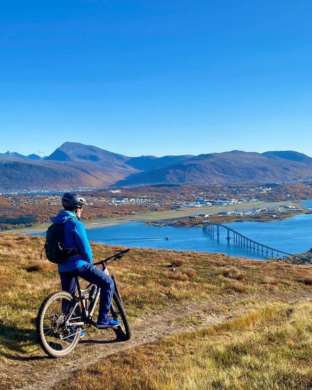 Finnlandsfjellet hike, bike  and kite 